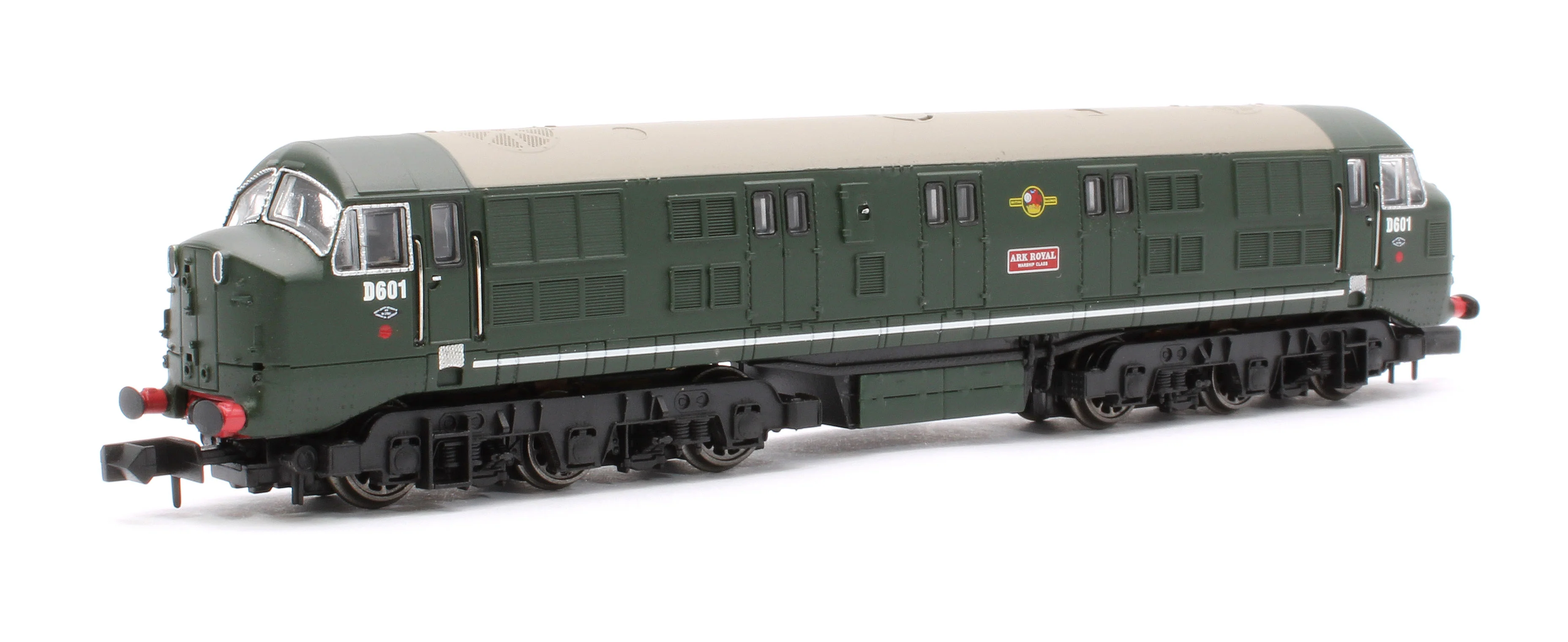 E84523 Class 41 'Warship' Disc Headcode D601 'Ark Royal' BR Green (Late Crest) Diesel Locomotive - Image 4