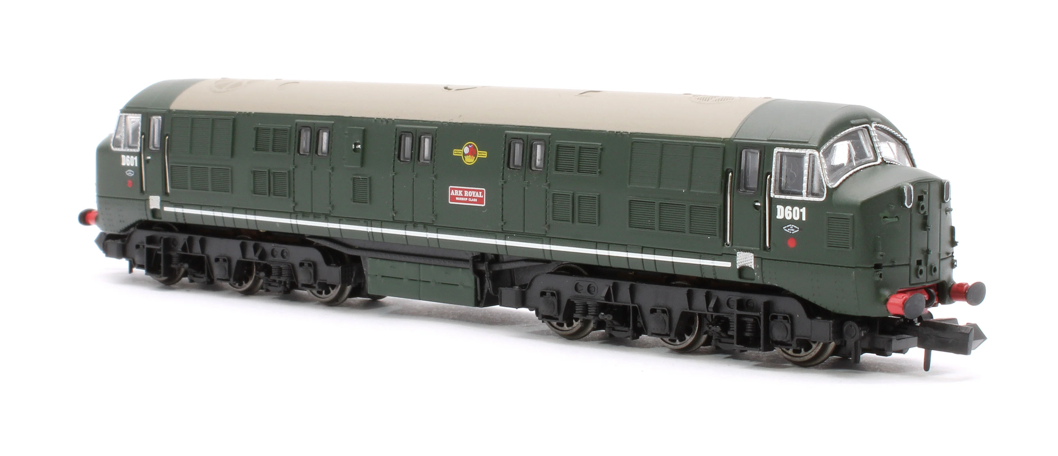 E84523 Class 41 'Warship' Disc Headcode D601 'Ark Royal' BR Green (Late Crest) Diesel Locomotive - Image 5