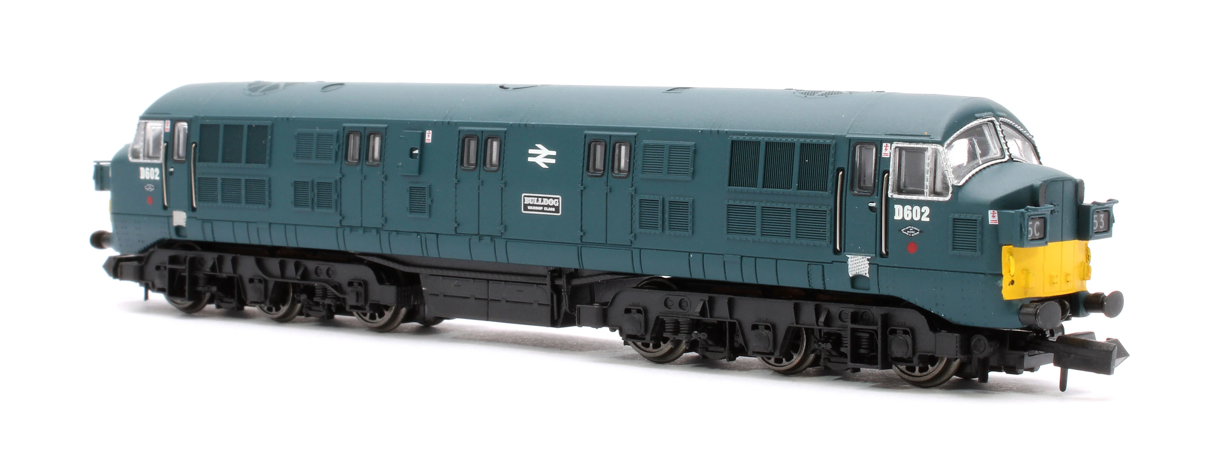 E84524 Class 41 'Warship' Headcode Box D602 'Bulldog' BR Blue (Small Yellow Panels) Diesel Locomotive - Image 5