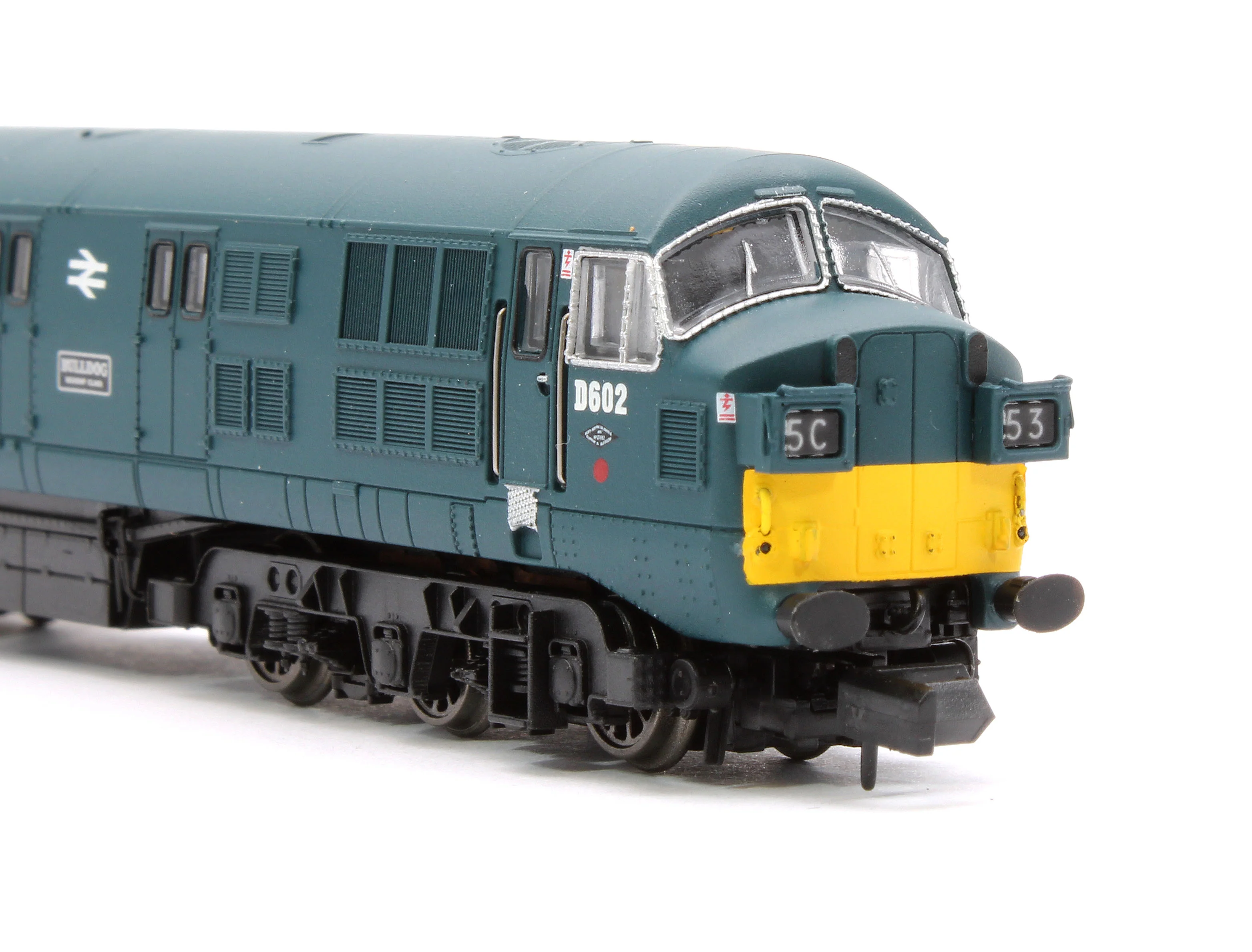 E84524 Class 41 'Warship' Headcode Box D602 'Bulldog' BR Blue (Small Yellow Panels) Diesel Locomotive - Image 7