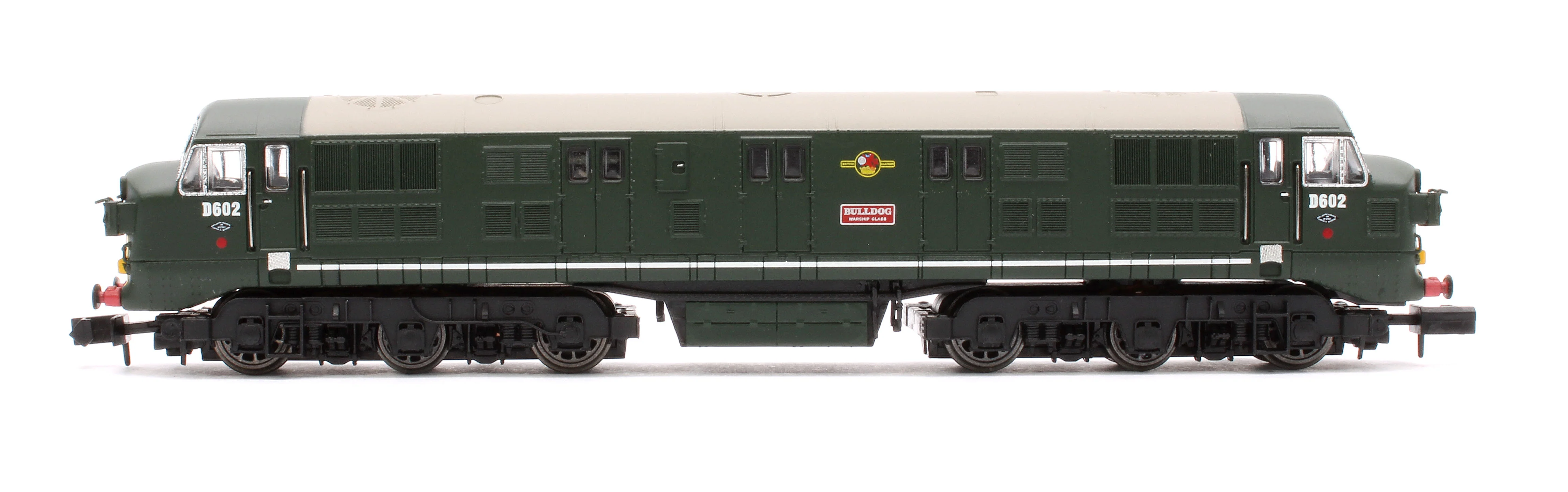E84525 Class 41 'Warship' Headcode Box D602 'Bulldog' BR Green (Small Yellow Panels) Diesel Locomotive - Image 2