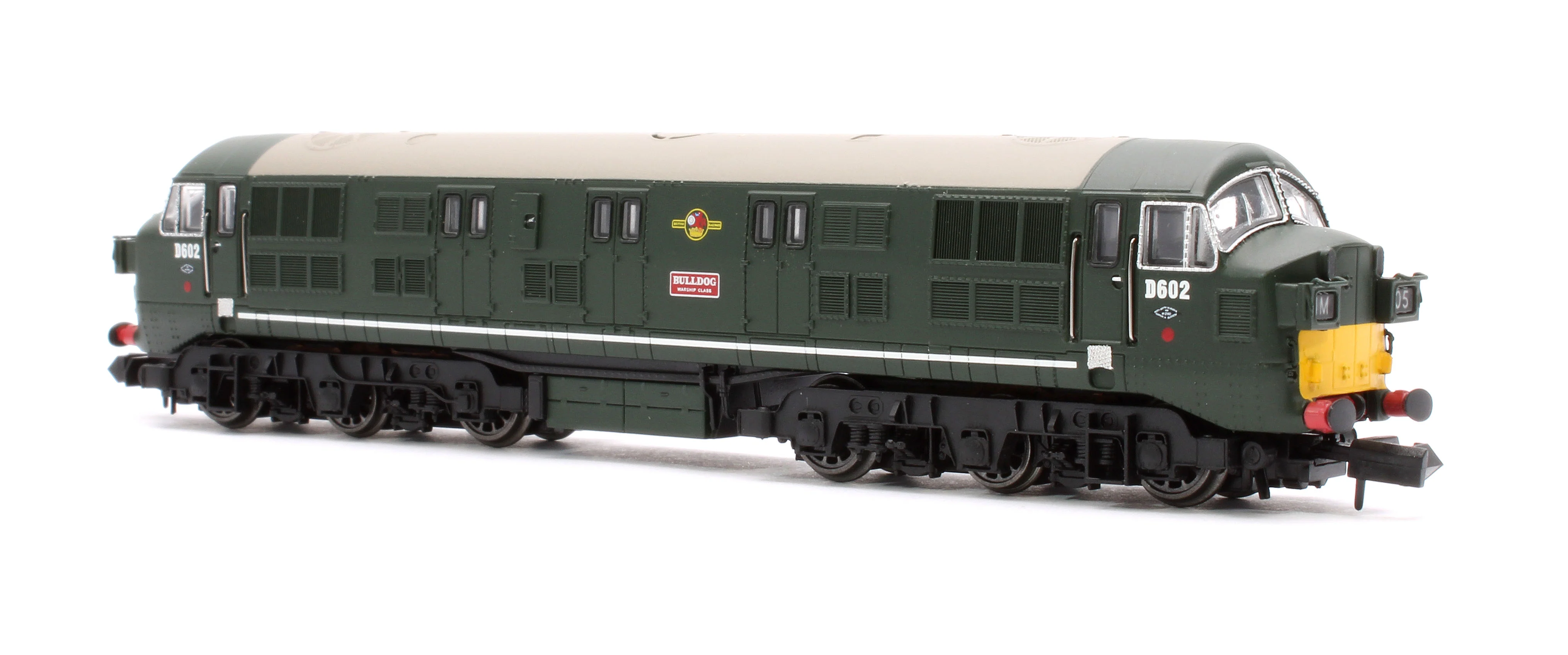 E84525 Class 41 'Warship' Headcode Box D602 'Bulldog' BR Green (Small Yellow Panels) Diesel Locomotive - Image 5