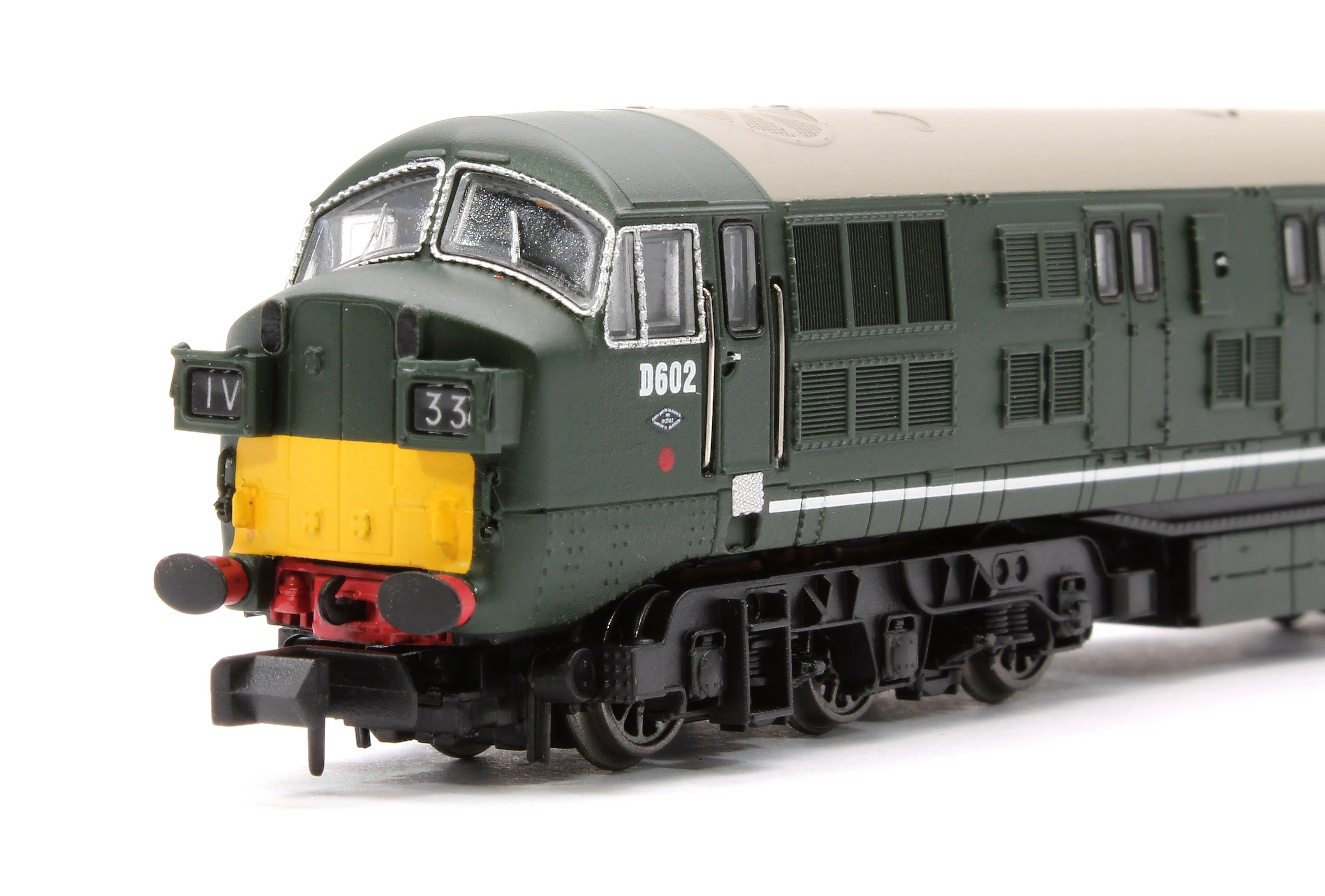 E84525 Class 41 'Warship' Headcode Box D602 'Bulldog' BR Green (Small Yellow Panels) Diesel Locomotive - Image 7