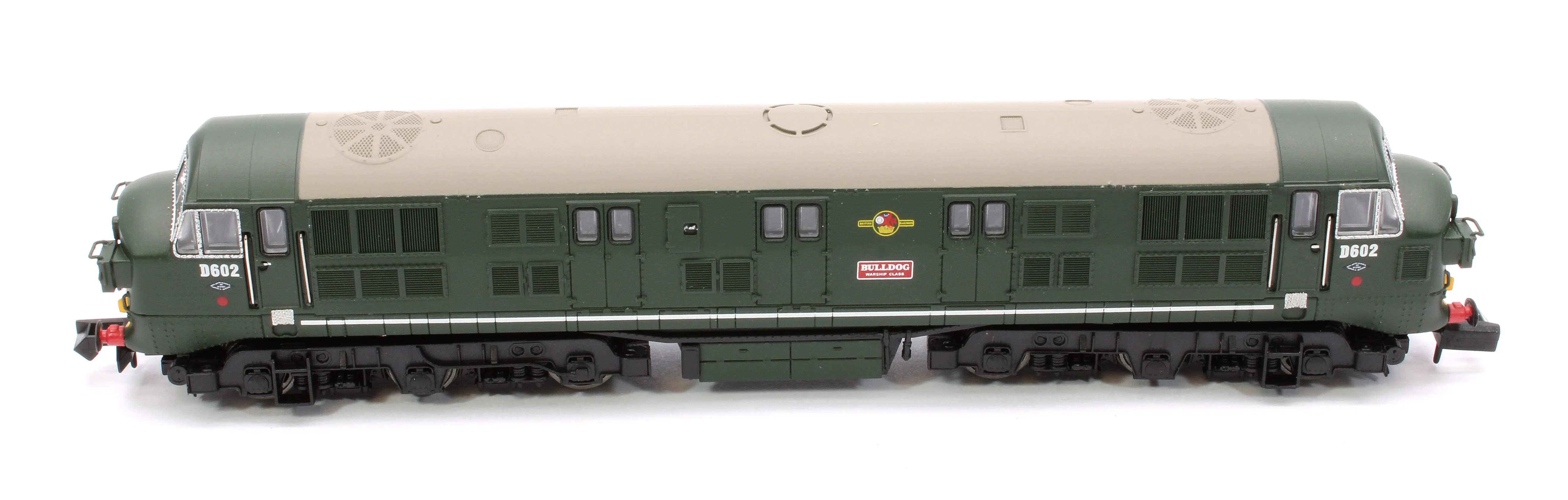 E84525 Class 41 'Warship' Headcode Box D602 'Bulldog' BR Green (Small Yellow Panels) Diesel Locomotive - Image 9