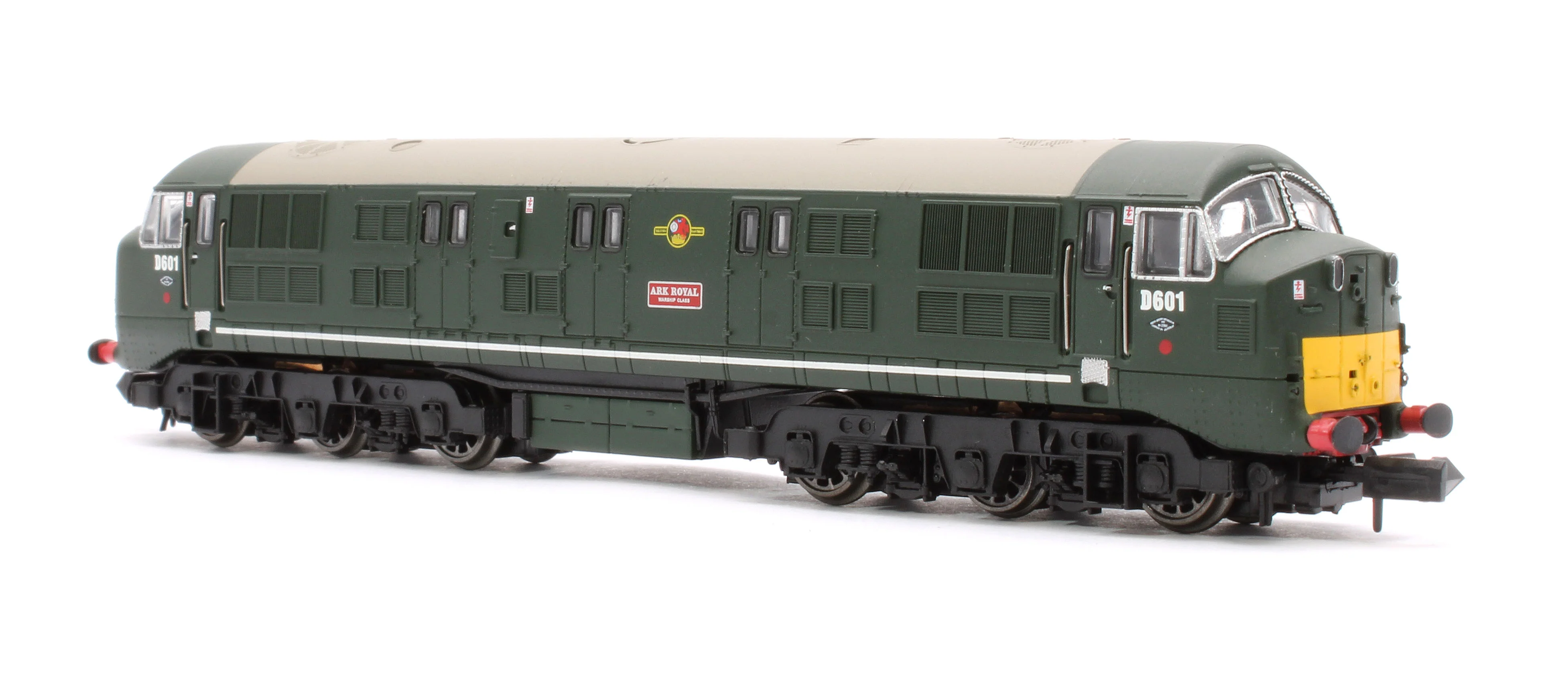 E84526 Class 41 'Warship' Disc Headcode D601 'Ark Royal' BR Green (Small Yellow Panels) Diesel Locomotive - Image 3