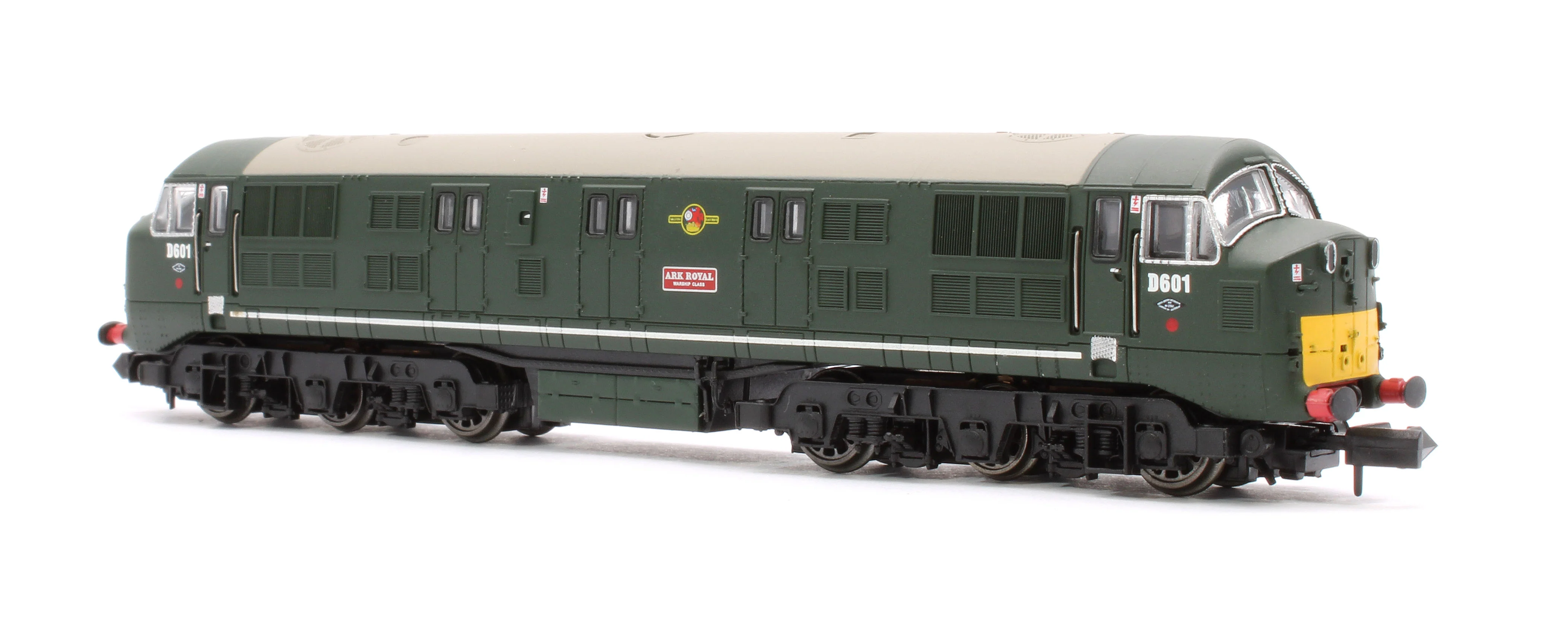 E84526 Class 41 'Warship' Disc Headcode D601 'Ark Royal' BR Green (Small Yellow Panels) Diesel Locomotive - Image 5