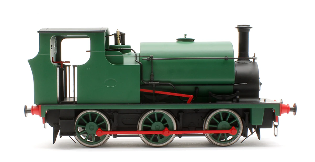 E85705 Hudswell Clarke 0-6-0 Tank Green (1700 'Wissington') Steam Locomotive - Image 6