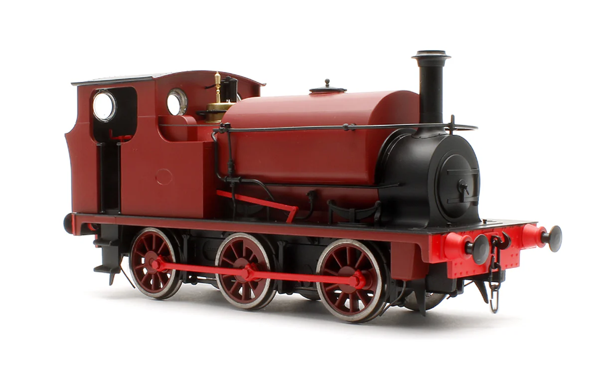 E85706 Hudswell Clarke 0-6-0 Tank Maroon (1539 'Derek Crouch') Steam Locomotive - Image 4