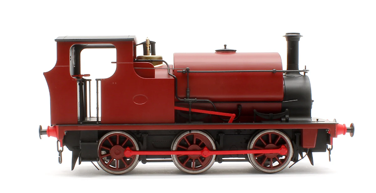 E85706 Hudswell Clarke 0-6-0 Tank Maroon (1539 'Derek Crouch') Steam Locomotive - Image 6