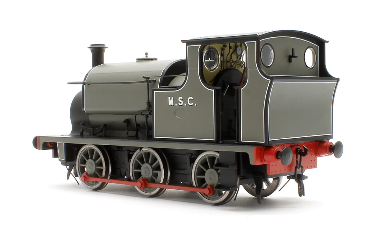 E85707 Hudswell Clarke 0-6-0 Tank MSC Lined Grey (78) Steam Locomotive - Image 2