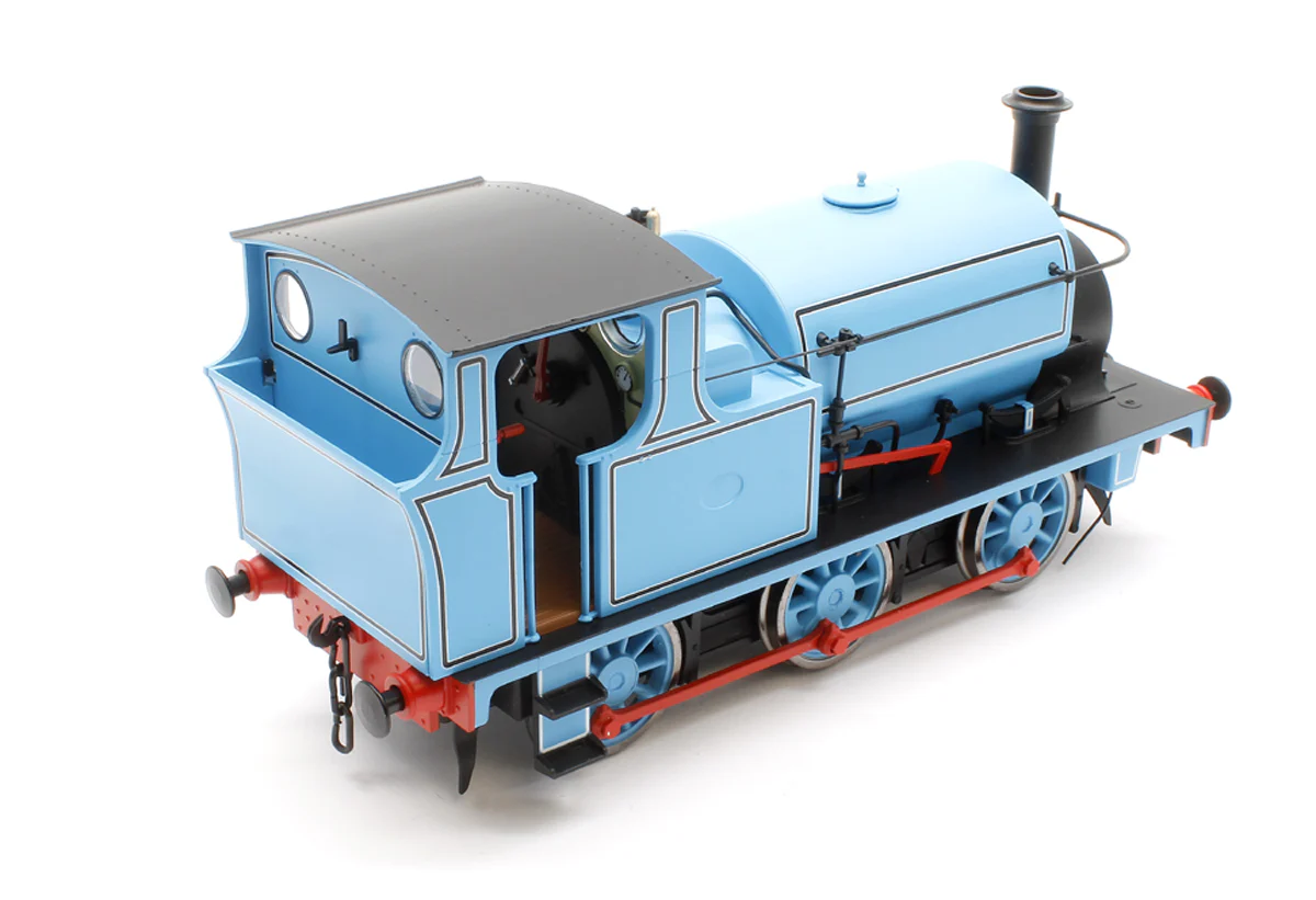 E85708 Hudswell Clarke 0-6-0 Tank Lined Blue Steam Locomotive - Image 10