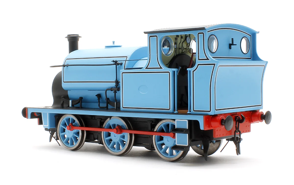 E85708 Hudswell Clarke 0-6-0 Tank Lined Blue Steam Locomotive - Image 2