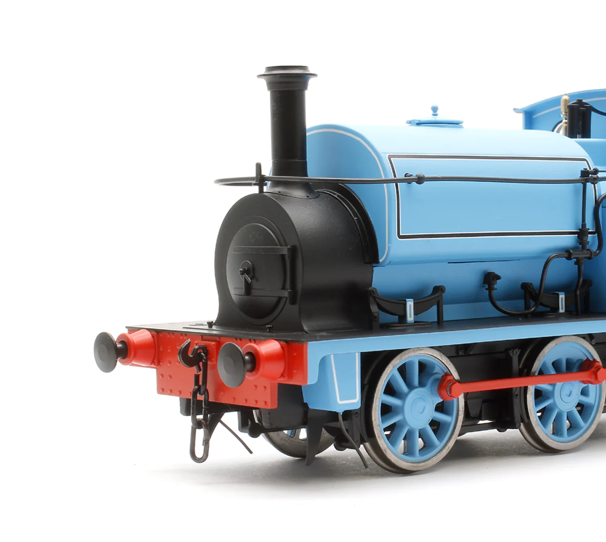 E85708 Hudswell Clarke 0-6-0 Tank Lined Blue Steam Locomotive - Image 7