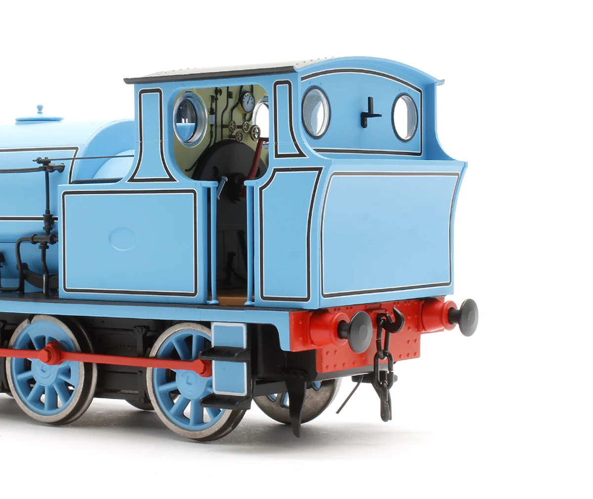 E85708 Hudswell Clarke 0-6-0 Tank Lined Blue Steam Locomotive - Image 8