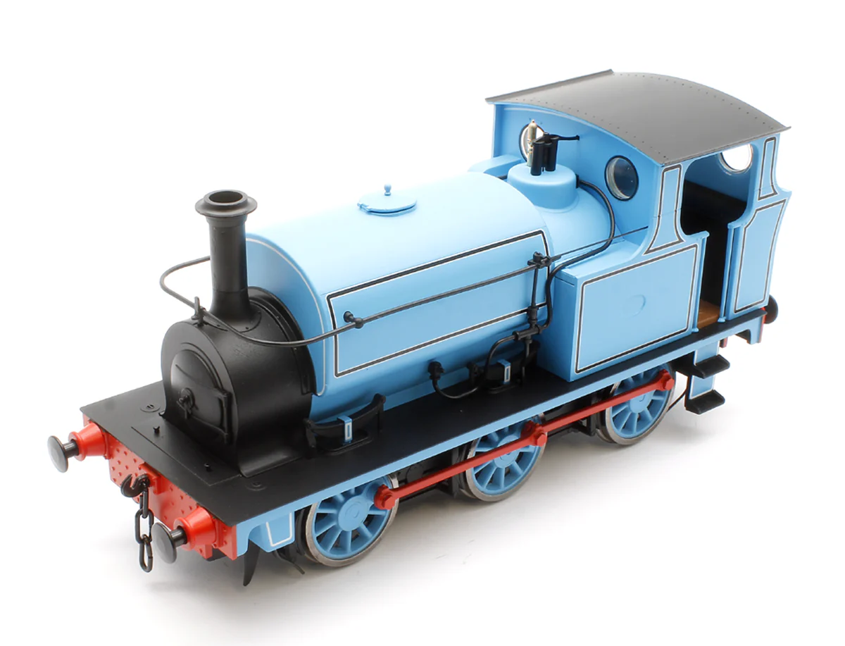 E85708 Hudswell Clarke 0-6-0 Tank Lined Blue Steam Locomotive - Image 9