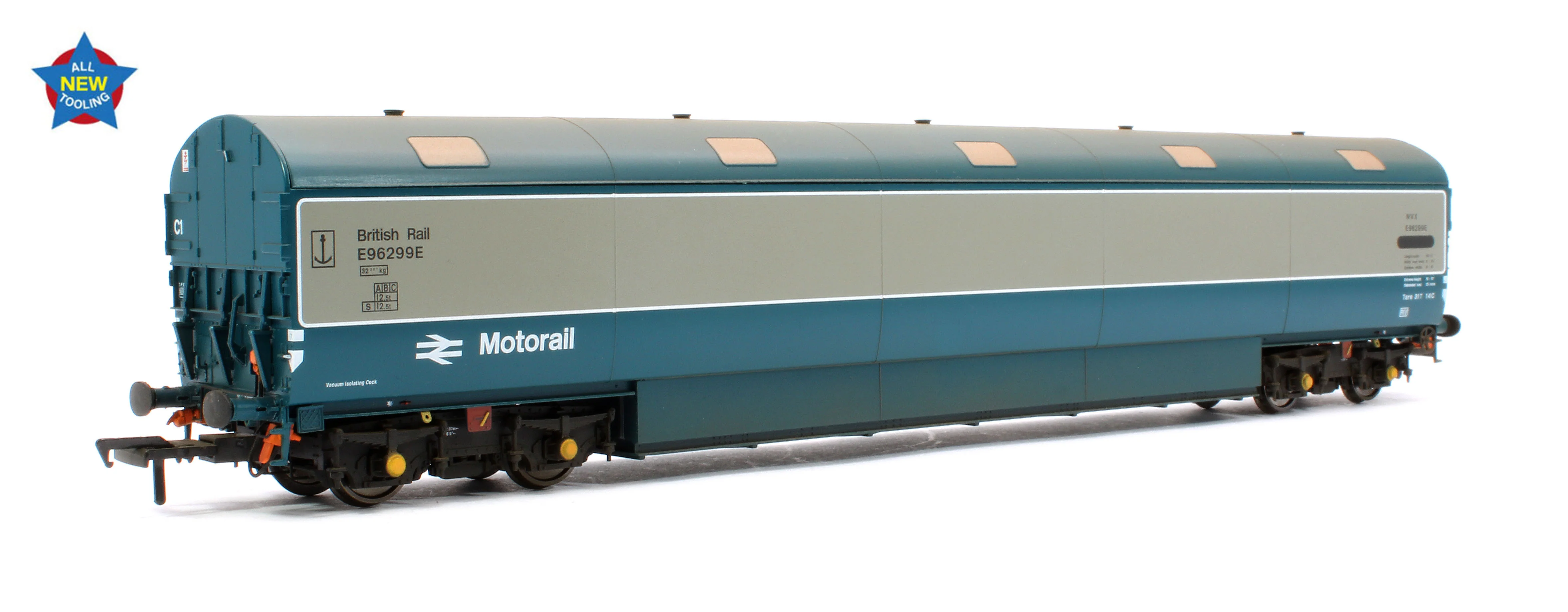 E86010 Newton Chambers Car Carrier BR Blue & Grey E96299E - Weathered