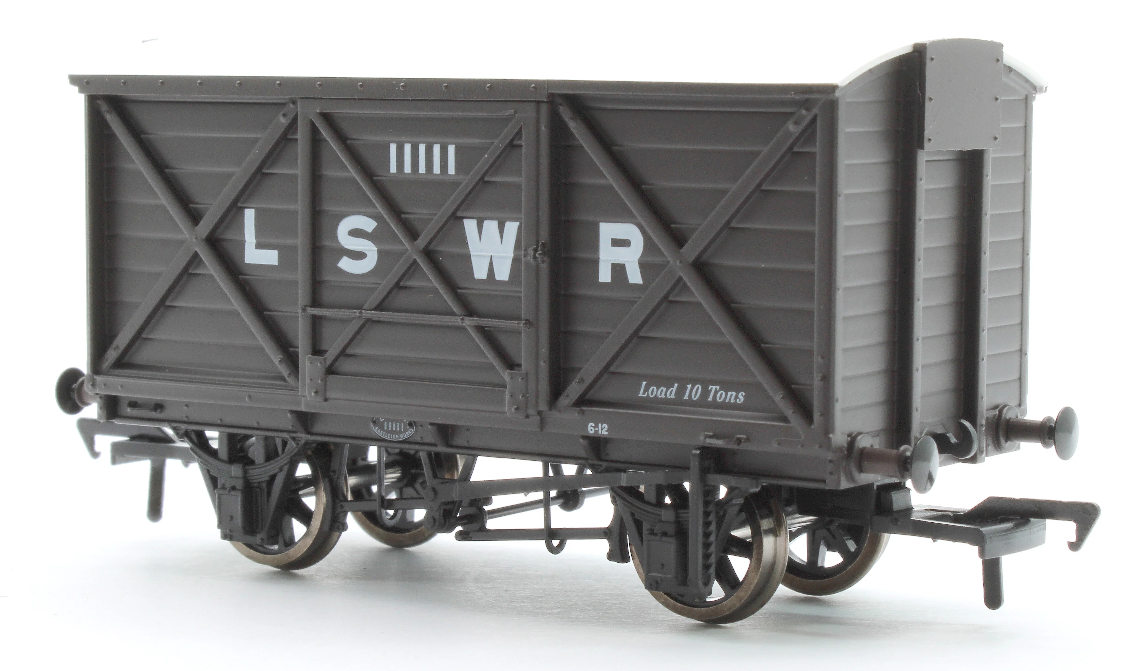 E87051 LSWR 10T Ventilated Van LSWR Brown 11111 - Image 3