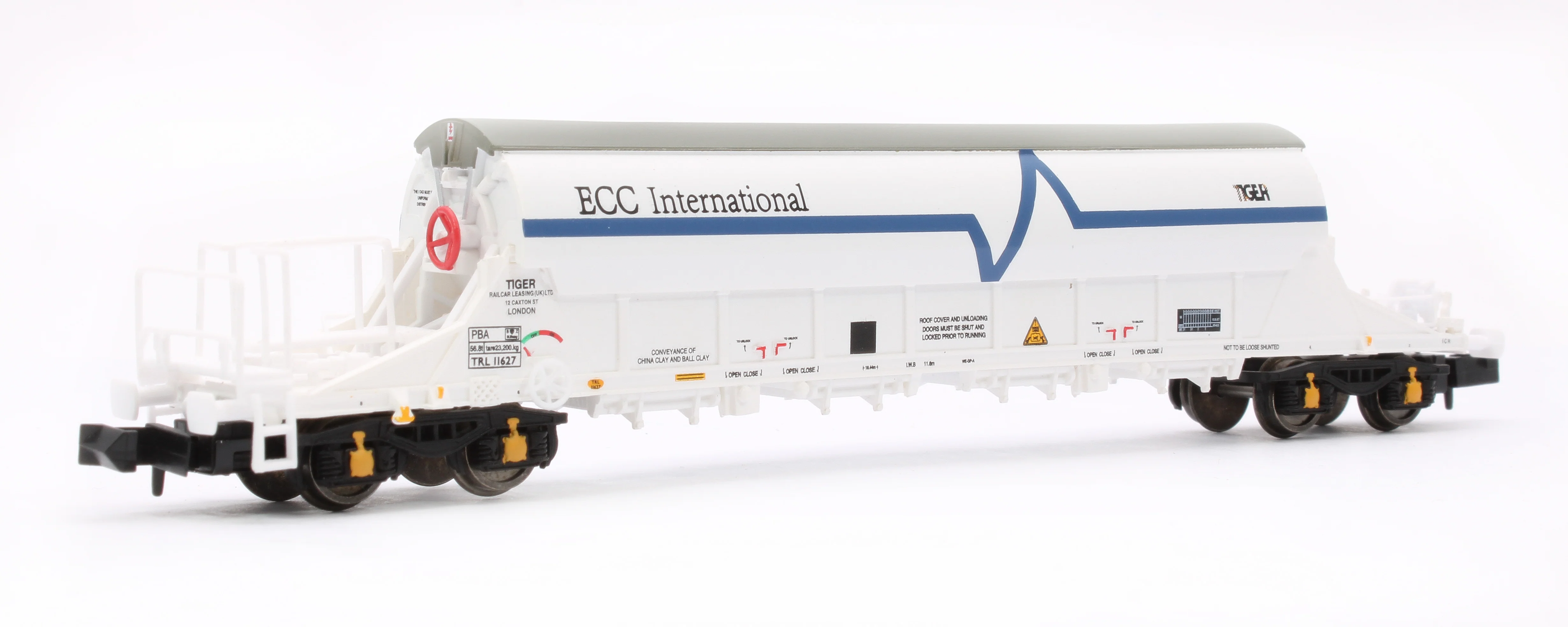 E87532 PBA Tiger TRL 11627 ECC International White