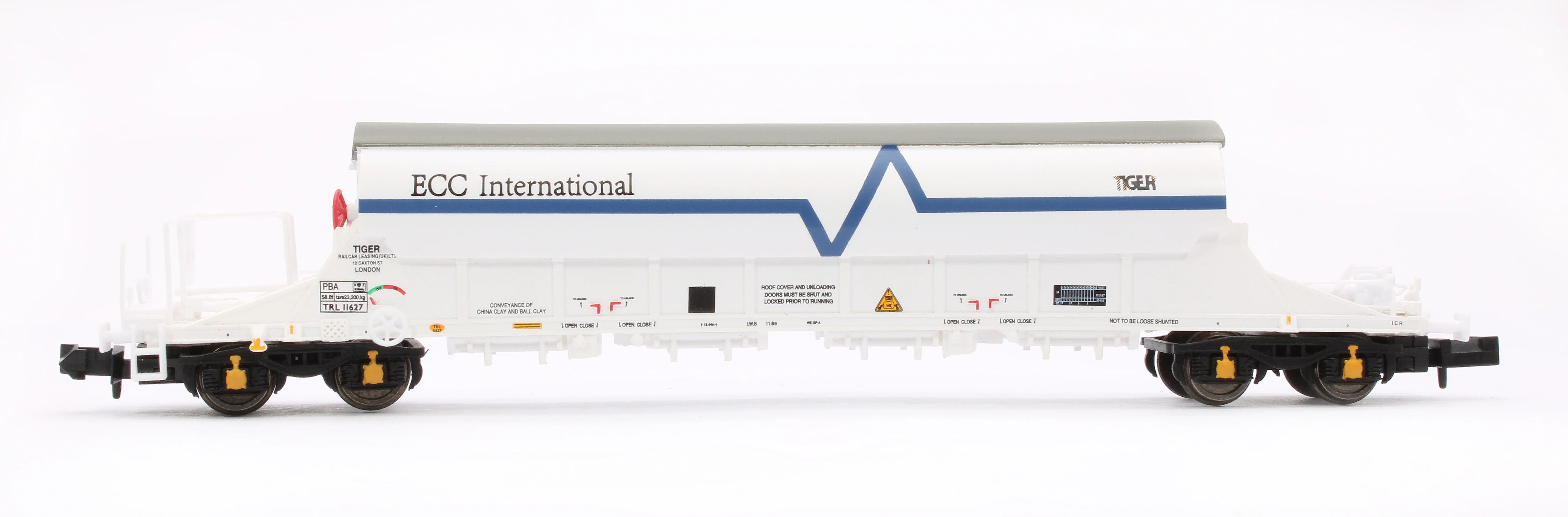 E87532 PBA Tiger TRL 11627 ECC International White - Image 2