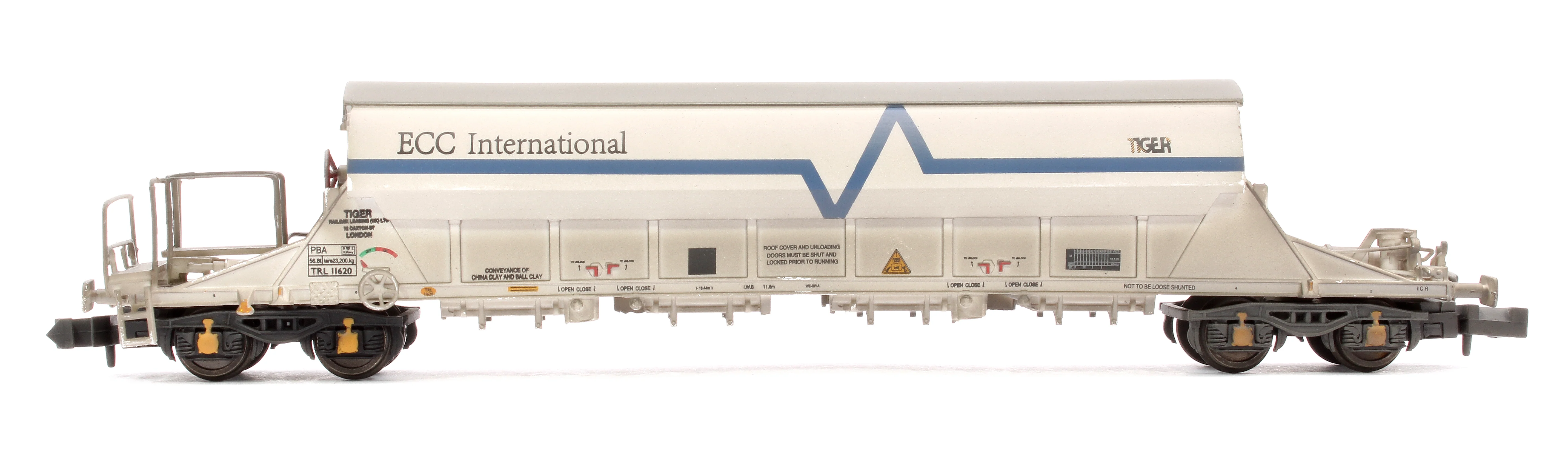 E87535 PBA Tiger TRL 11620 ECC International White - Weathered - Image 2