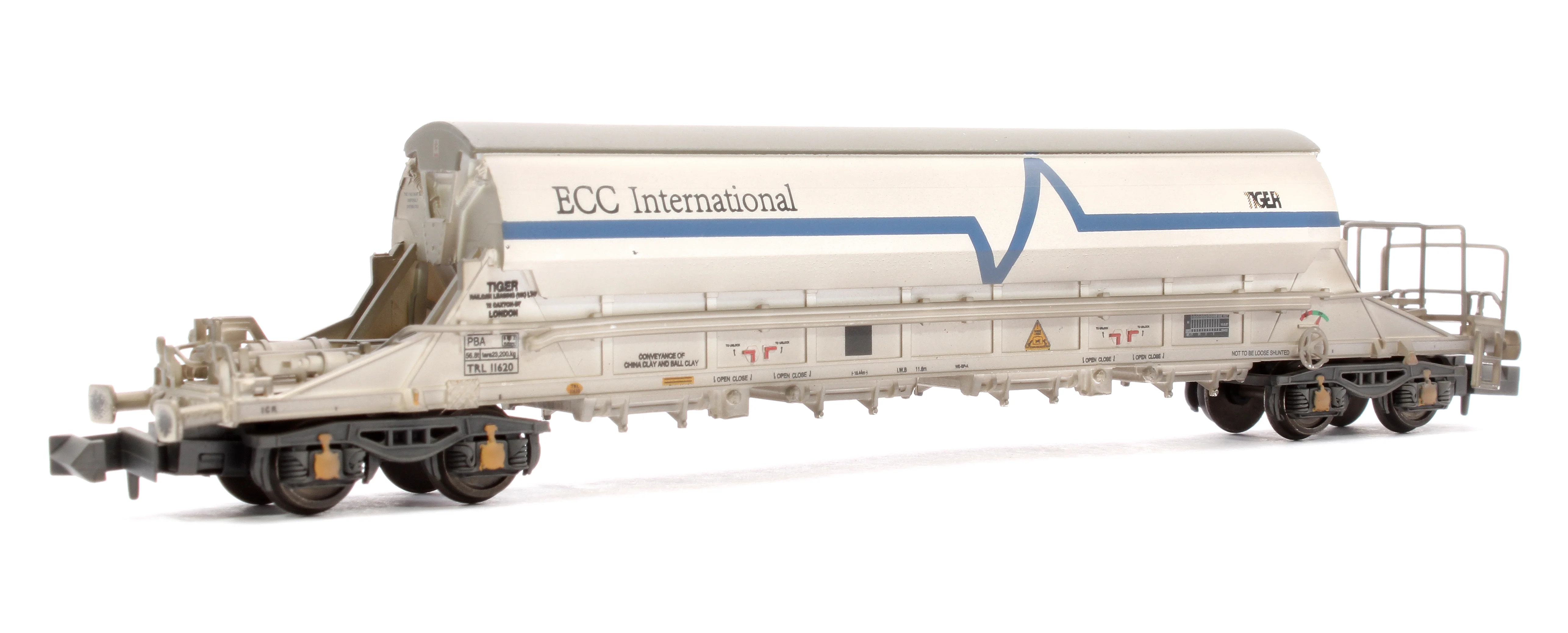 E87535 PBA Tiger TRL 11620 ECC International White - Weathered - Image 3
