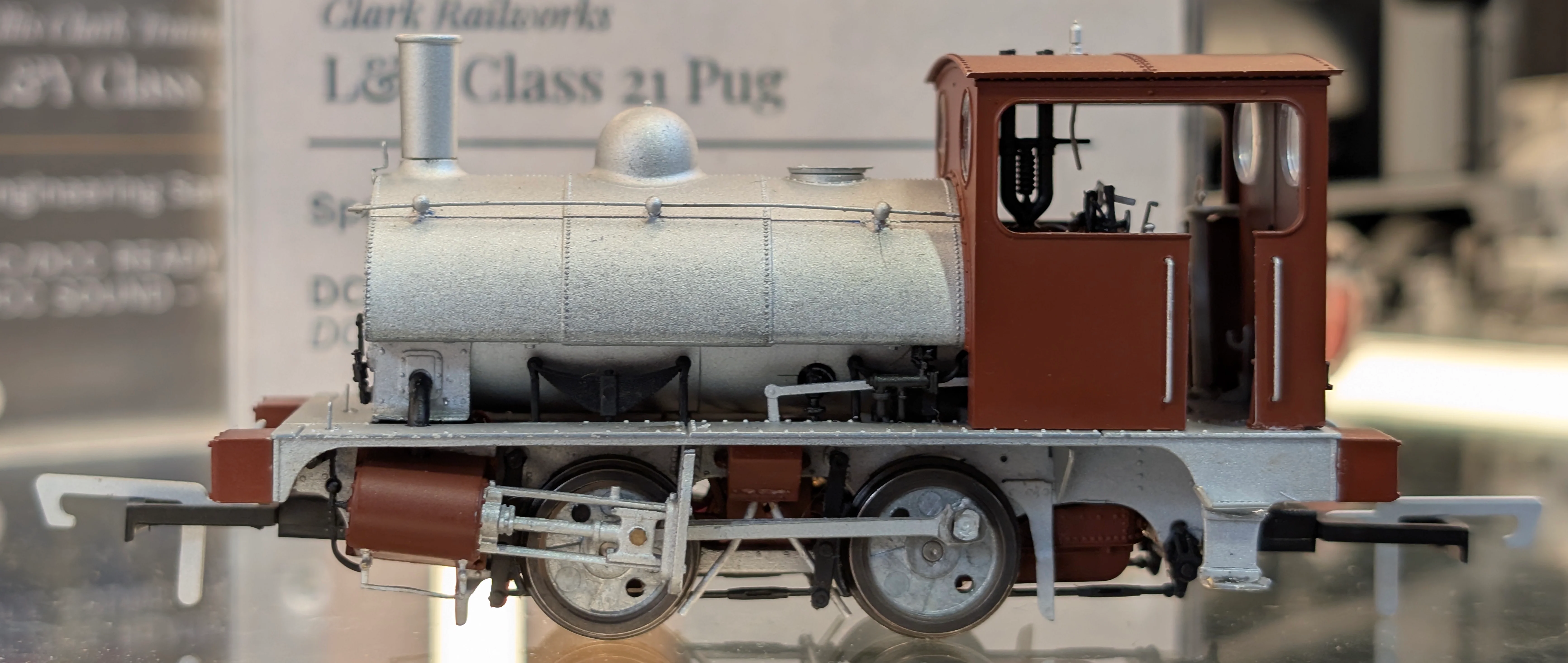 C1022 LYR 'Pug' 0-4-0ST "Weston" ICI Widnes 'Old World' Blue Steam Locomotive - Image 4