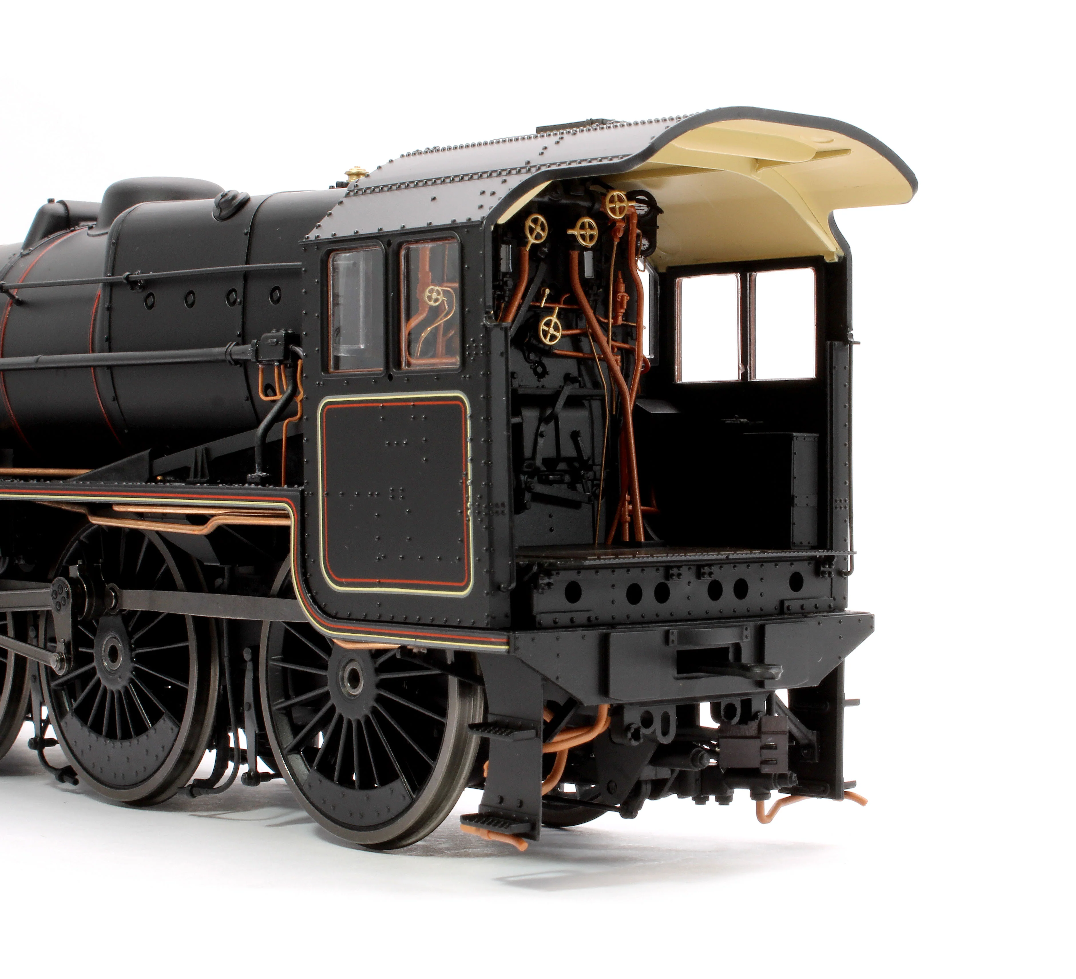 E1003U Stanier Class 5 4-6-0 "Black 5" Early BR Lined Unnumbered Welded Tender Steam Locomotive - Image 7