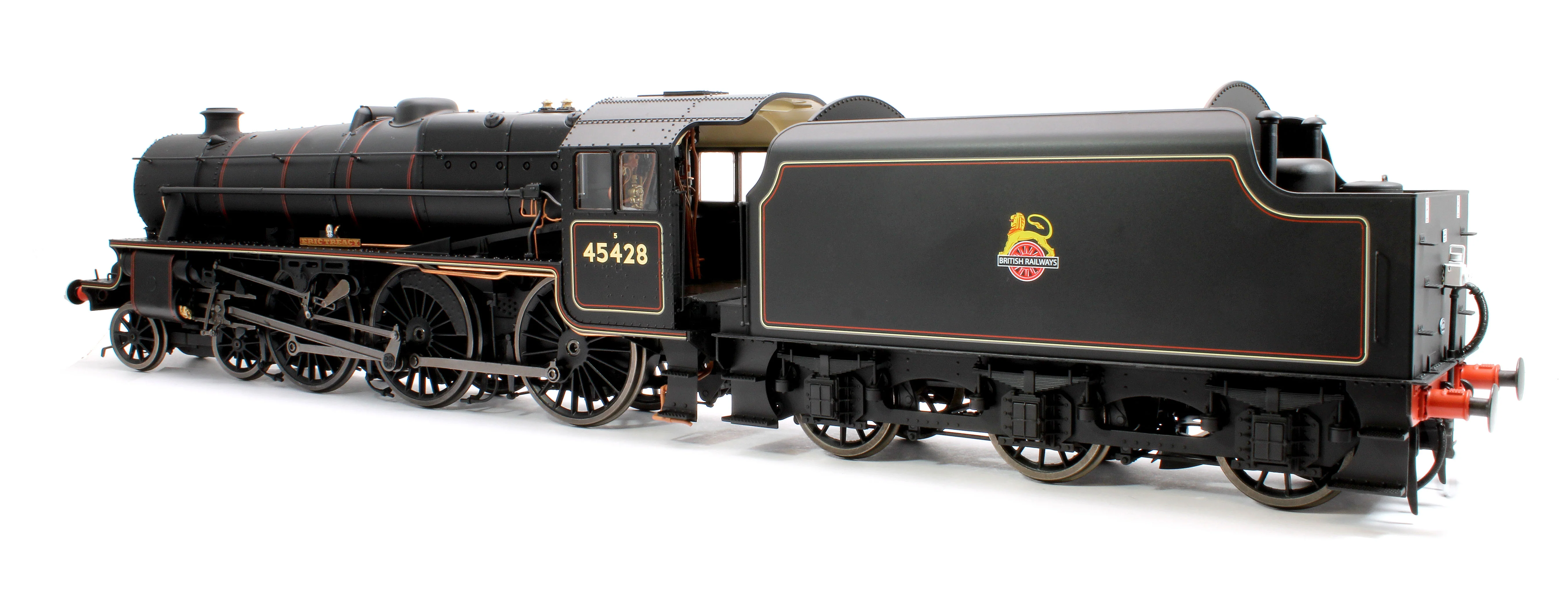 E1003Y Stanier Class 5 4-6-0 "Black 5" Early BR Lined '45428' 'Eric Treacy' Welded Tender Limited Edition Steam Locomotive - Image 3