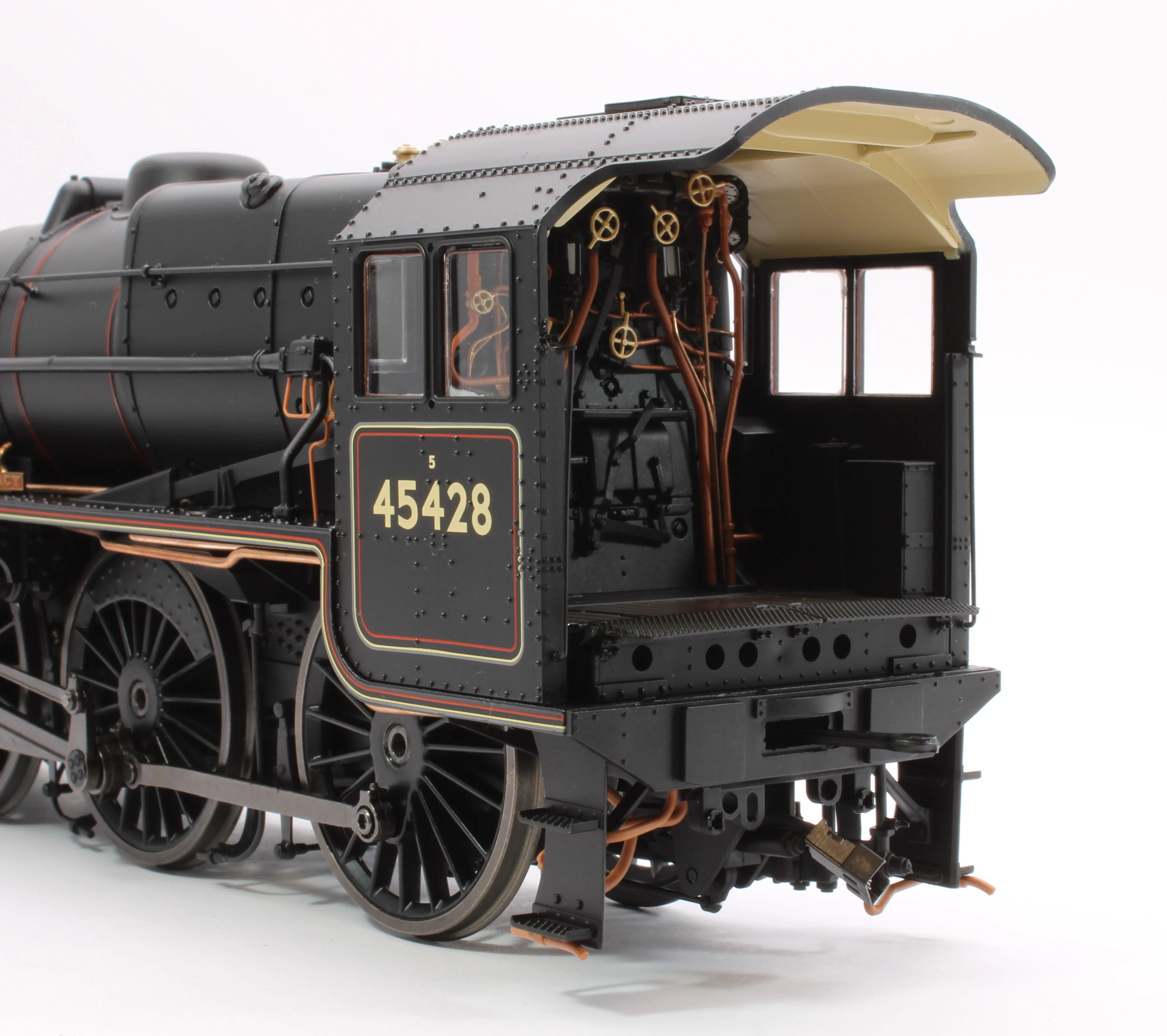 E1003Y Stanier Class 5 4-6-0 "Black 5" Early BR Lined '45428' 'Eric Treacy' Welded Tender Limited Edition Steam Locomotive - Image 7