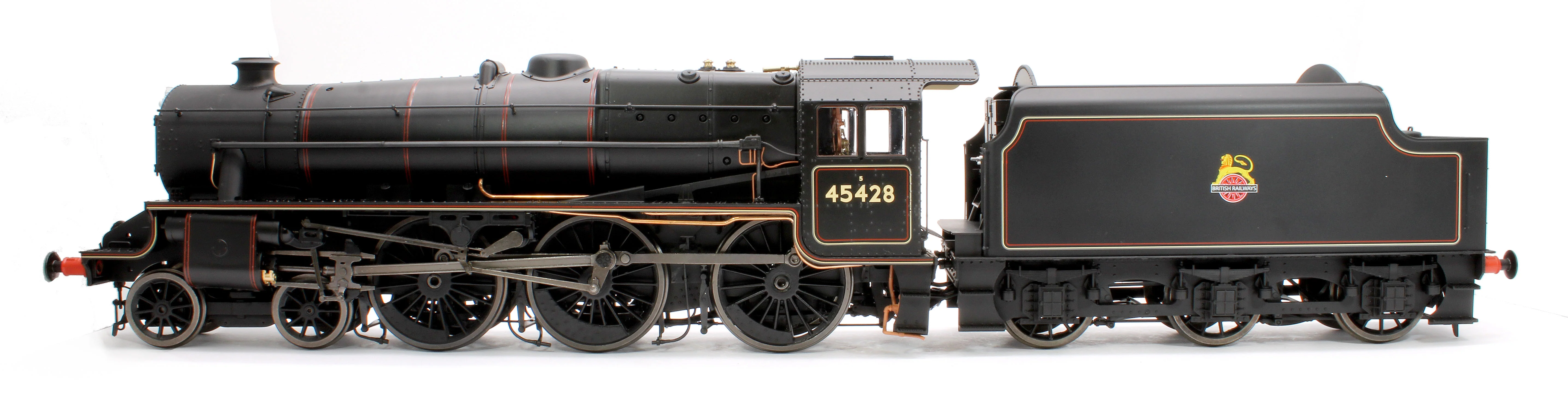 E1003Z Stanier Class 5 4-6-0 "Black 5" Early BR Lined '45428' Welded Tender Limited Edition Steam Locomotive - Image 2