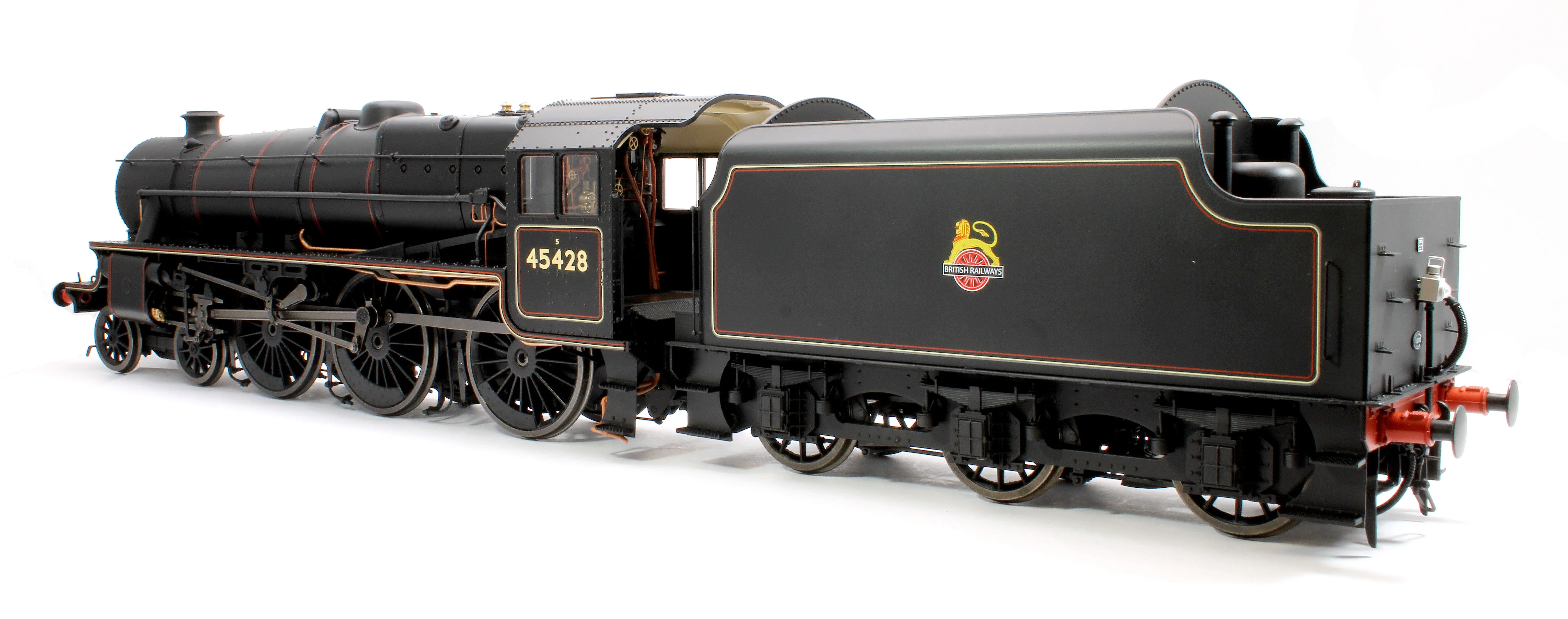 E1003Z Stanier Class 5 4-6-0 "Black 5" Early BR Lined '45428' Welded Tender Limited Edition Steam Locomotive - Image 3