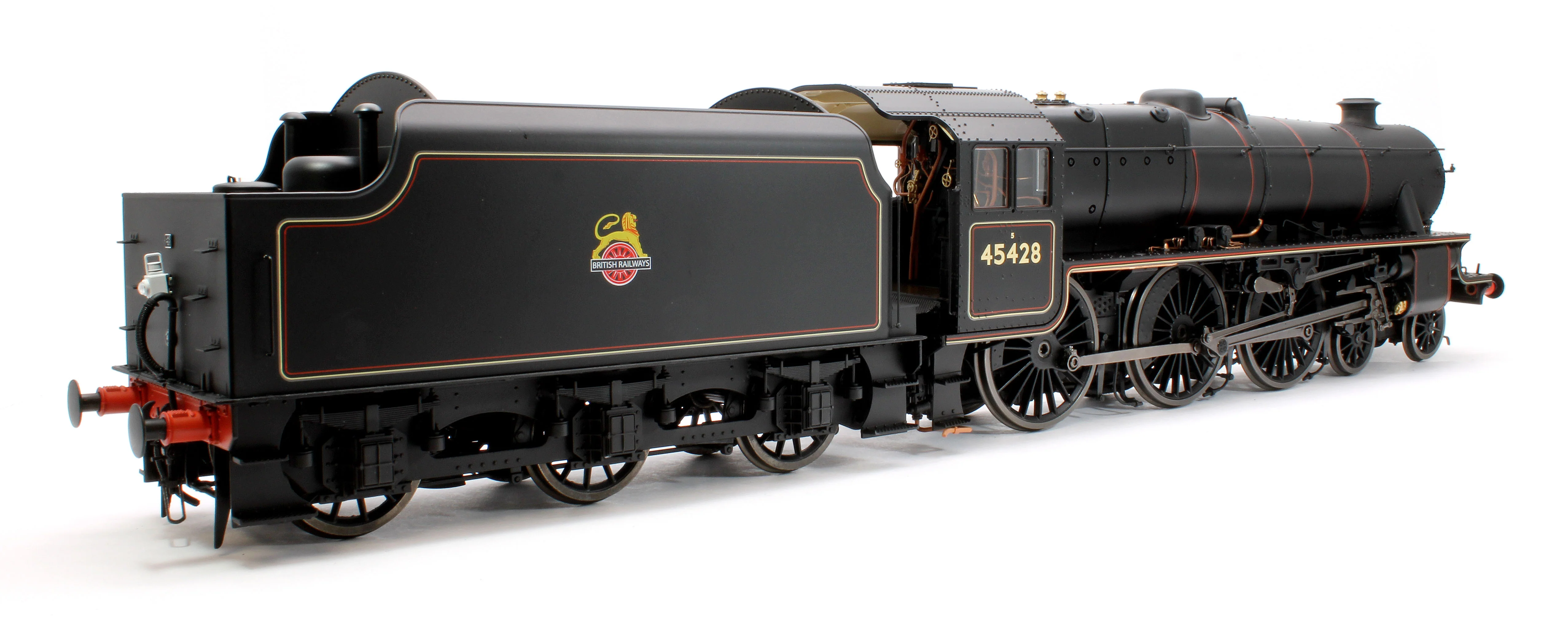 E1003Z Stanier Class 5 4-6-0 "Black 5" Early BR Lined '45428' Welded Tender Limited Edition Steam Locomotive - Image 4