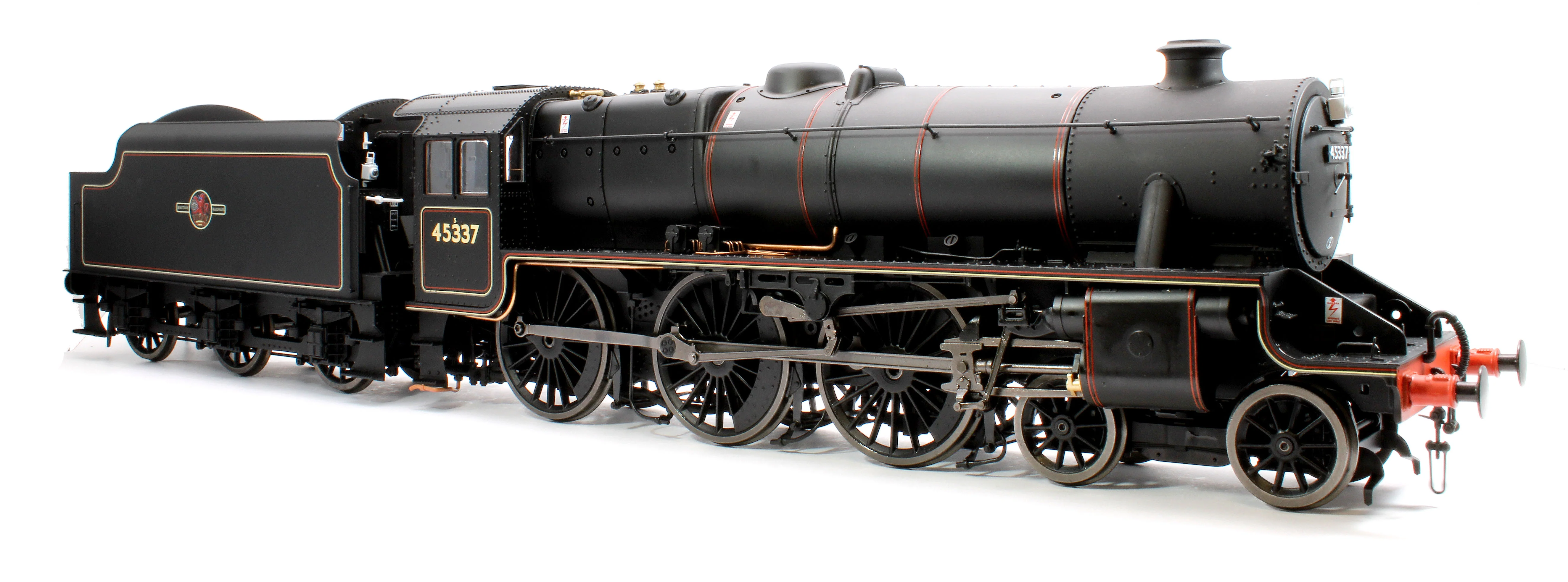 E1005A Stanier Class 5 4-6-0 "Black 5" Late BR Lined '45337' Welded Tender Steam Locomotive - Image 5