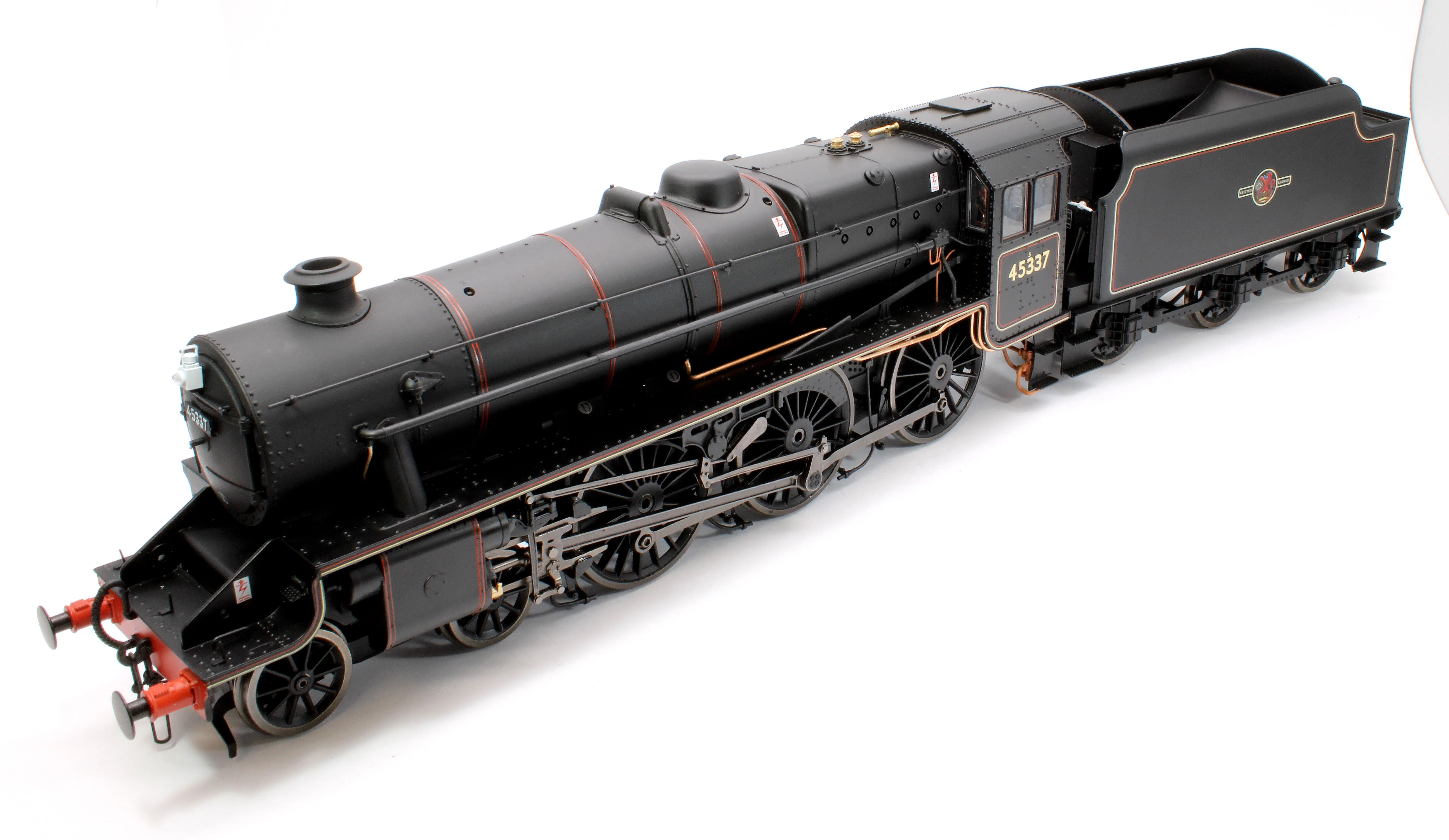 E1005A Stanier Class 5 4-6-0 "Black 5" Late BR Lined '45337' Welded Tender Steam Locomotive - Image 8