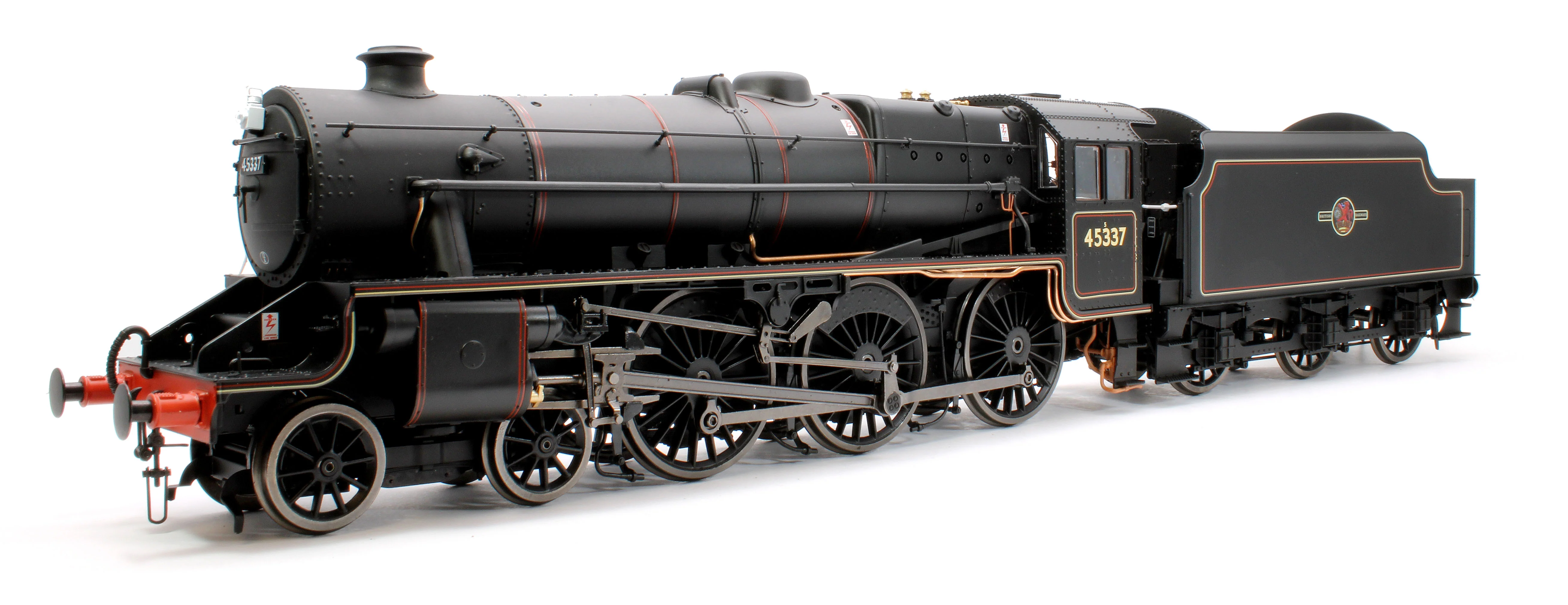 E1005AS Stanier Class 5 4-6-0 "Black 5" Late BR Lined '45337' Welded Tender Steam Locomotive - DCC Sound