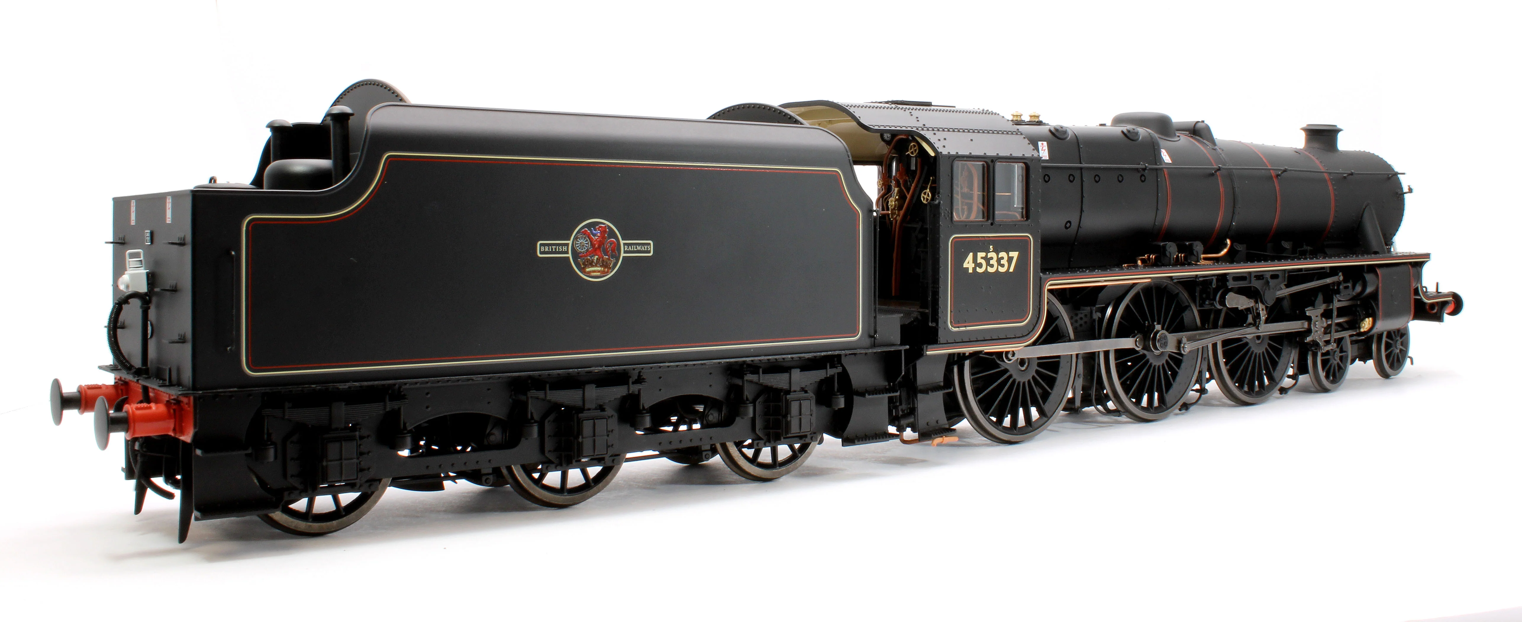 E1005AS Stanier Class 5 4-6-0 "Black 5" Late BR Lined '45337' Welded Tender Steam Locomotive - DCC Sound - Image 3