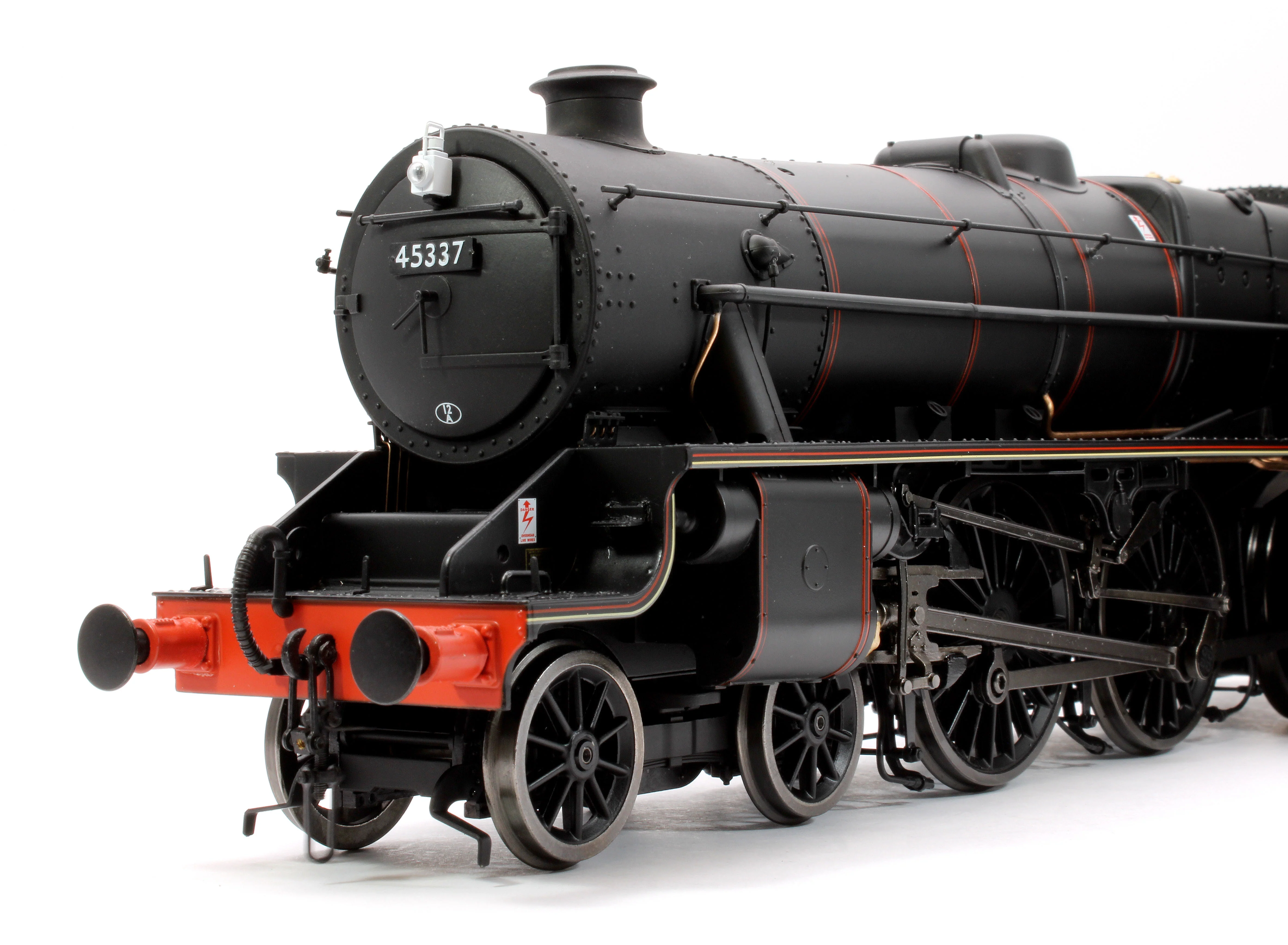 E1005AS Stanier Class 5 4-6-0 "Black 5" Late BR Lined '45337' Welded Tender Steam Locomotive - DCC Sound - Image 7