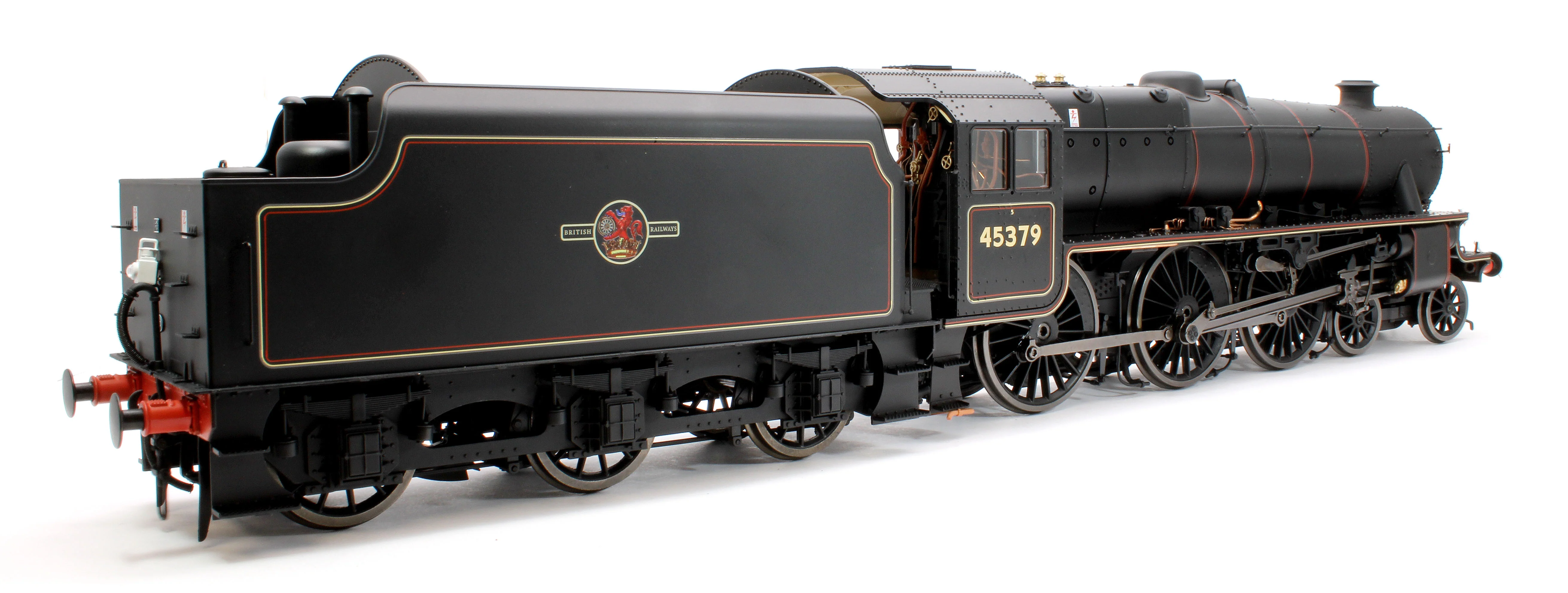 E1005S Stanier Class 5 4-6-0 "Black 5" Late BR Lined '45379' Welded Tender Steam Locomotive - DCC Sound - Image 4