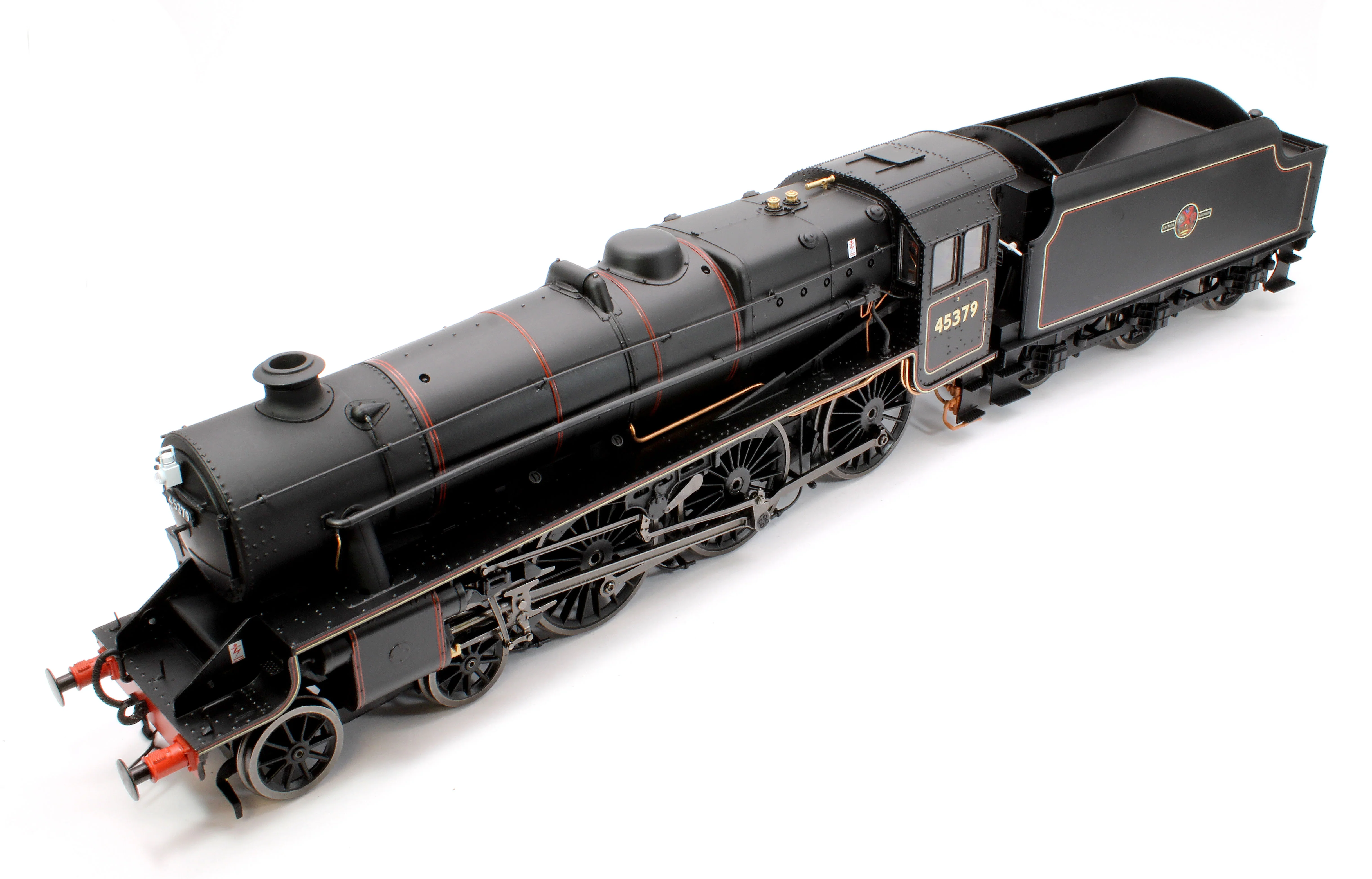 E1005S Stanier Class 5 4-6-0 "Black 5" Late BR Lined '45379' Welded Tender Steam Locomotive - DCC Sound - Image 8