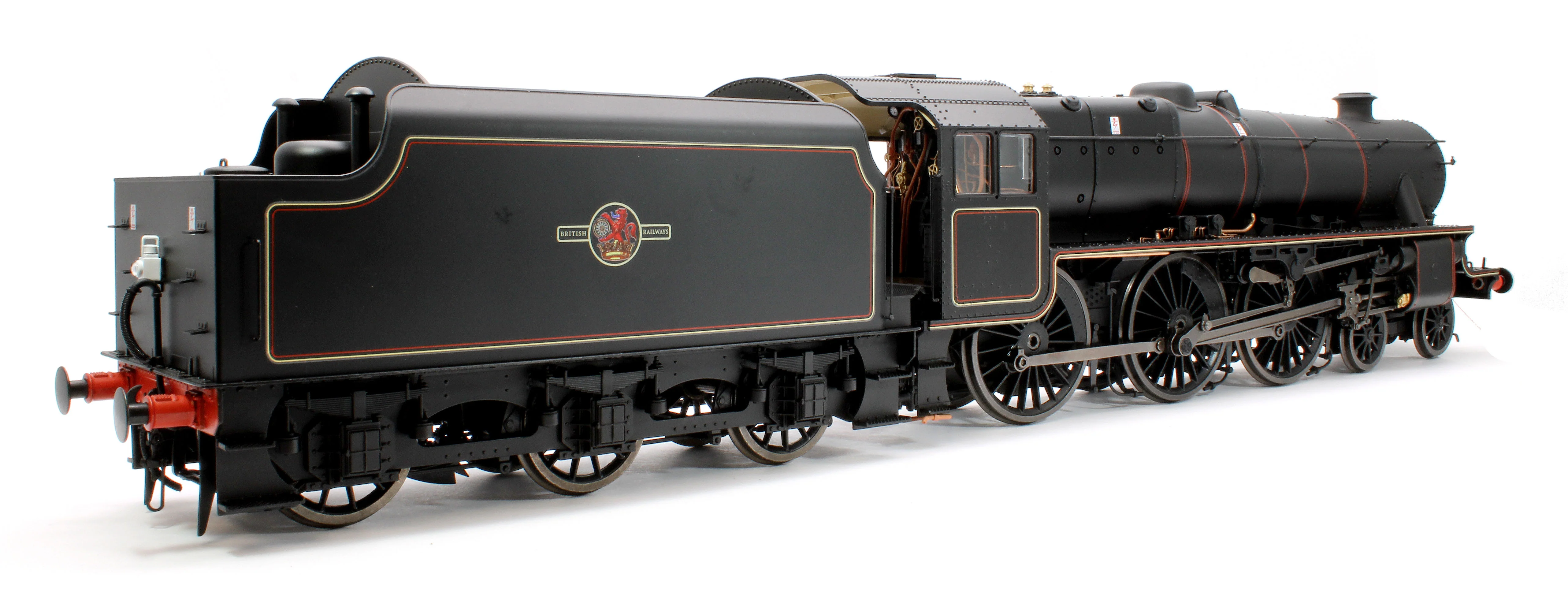 E1005US Stanier Class 5 4-6-0 "Black 5" Late BR Lined Unnumbered Welded Tender Steam Locomotive - DCC Sound - Image 4