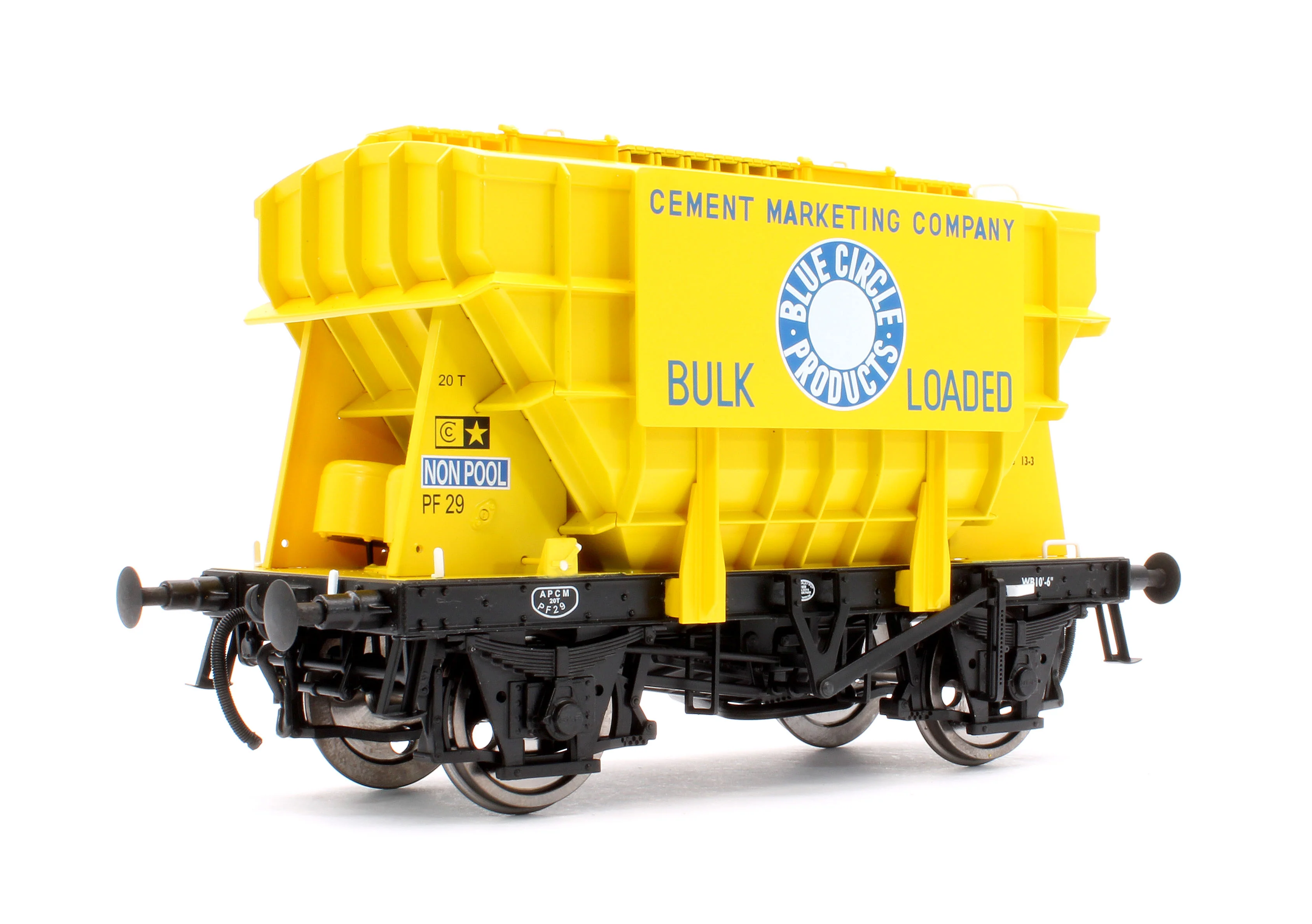 E3003A Presflo Wagon 'Blue Circle' Yellow PF29 (Pre-TOPS) - Image 3