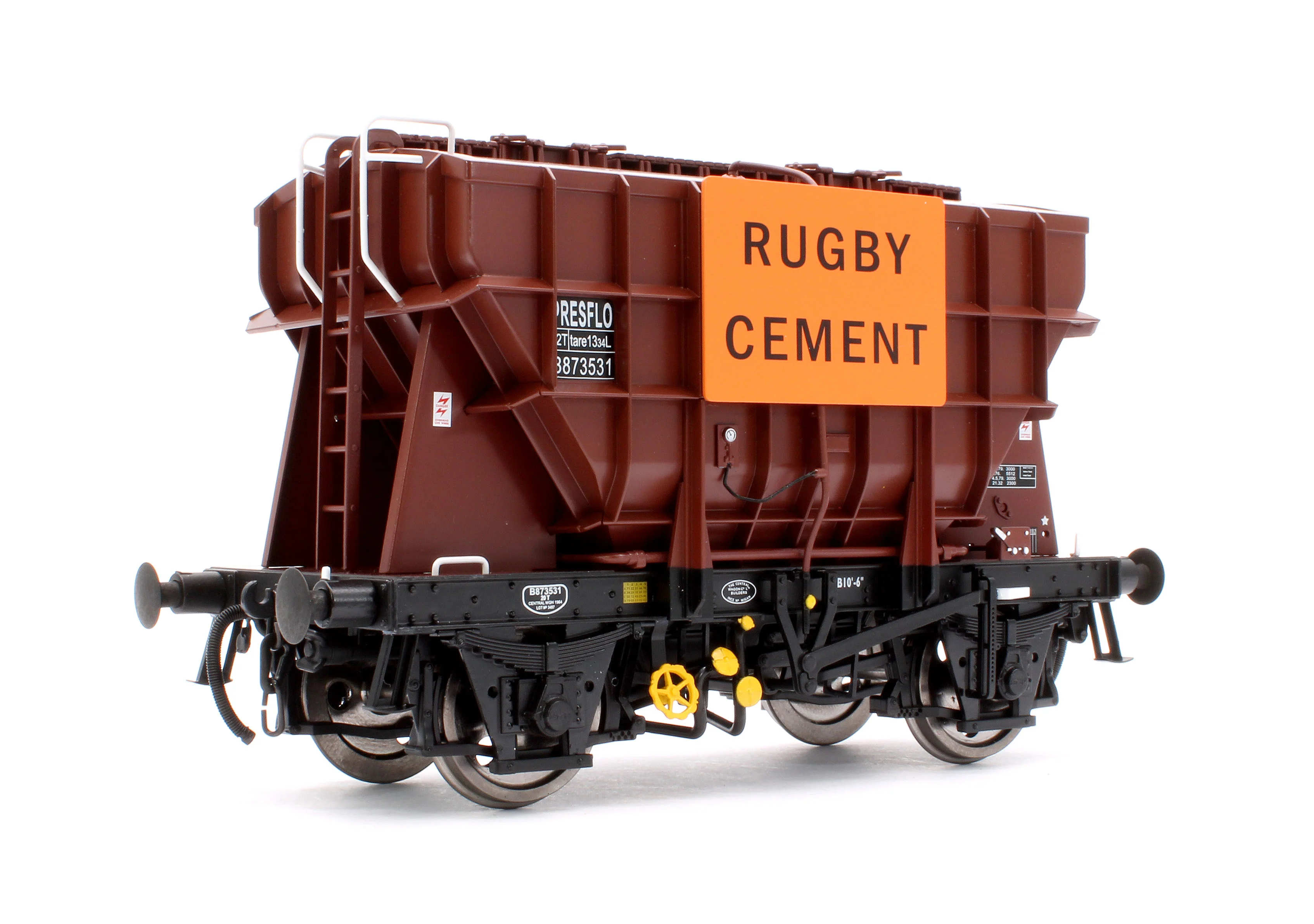 E3005A Presflo Wagon 'Rugby Cement' Bauxite B873531 (TOPS)