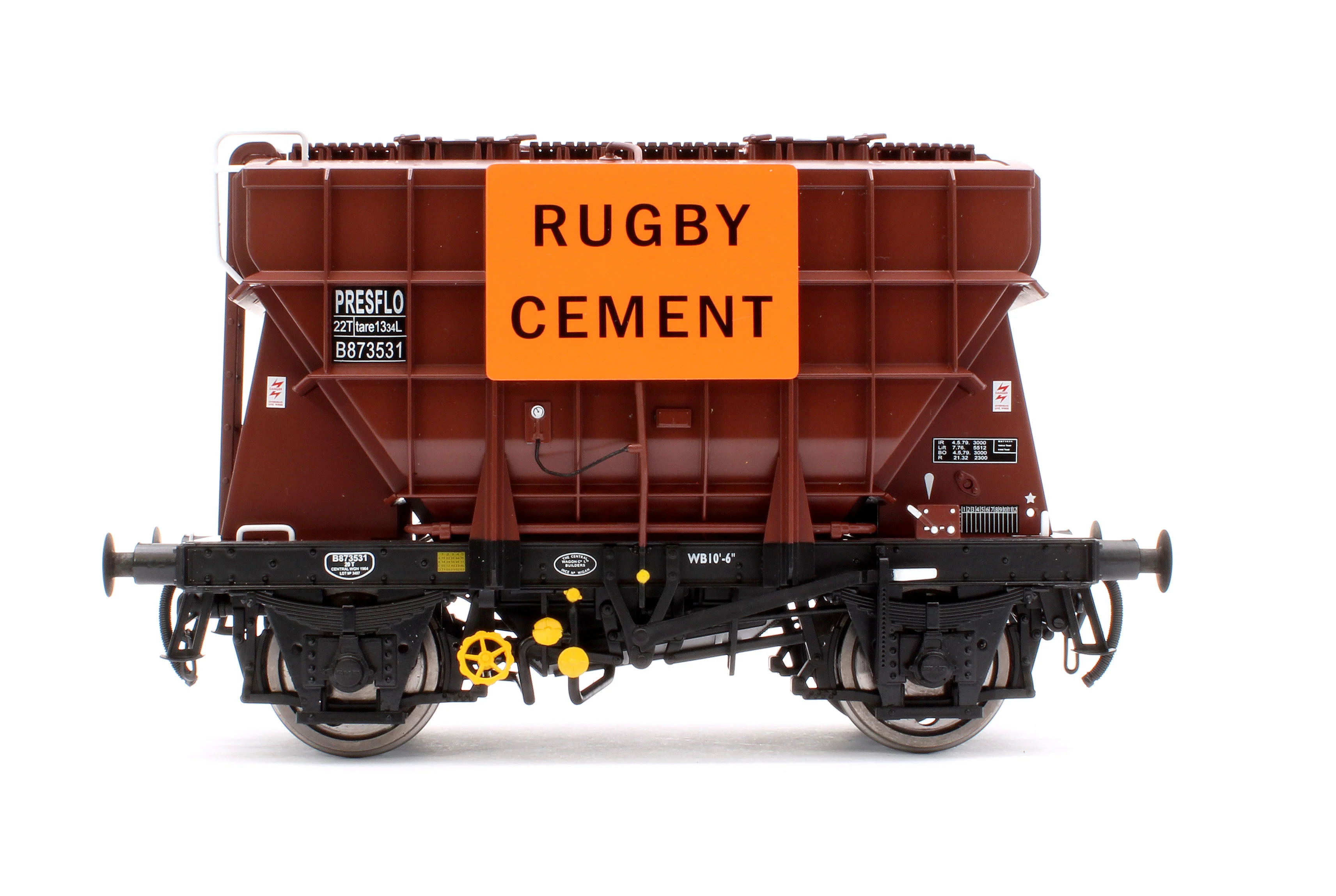 E3005A Presflo Wagon 'Rugby Cement' Bauxite B873531 (TOPS) - Image 2
