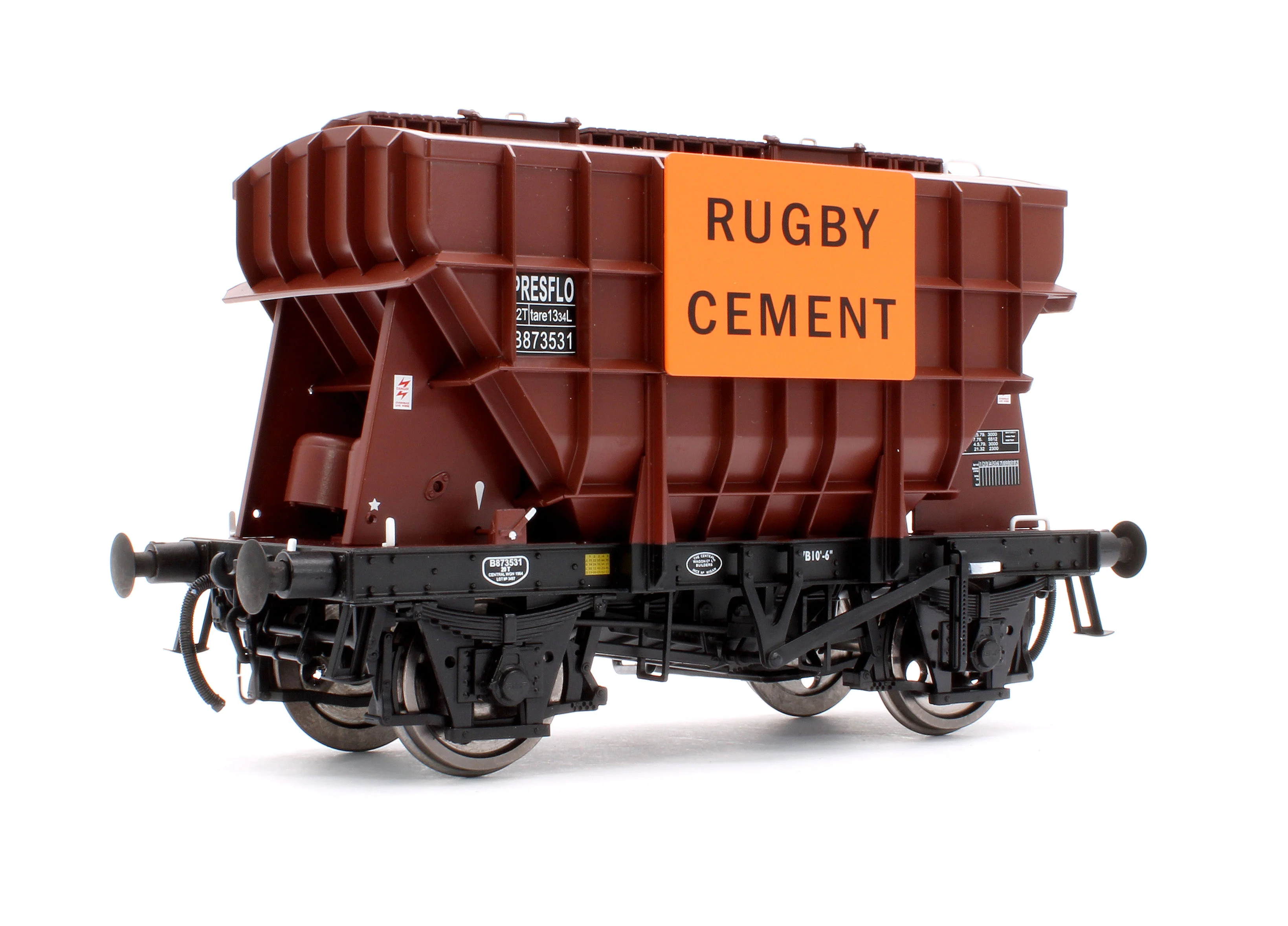 E3005A Presflo Wagon 'Rugby Cement' Bauxite B873531 (TOPS) - Image 3