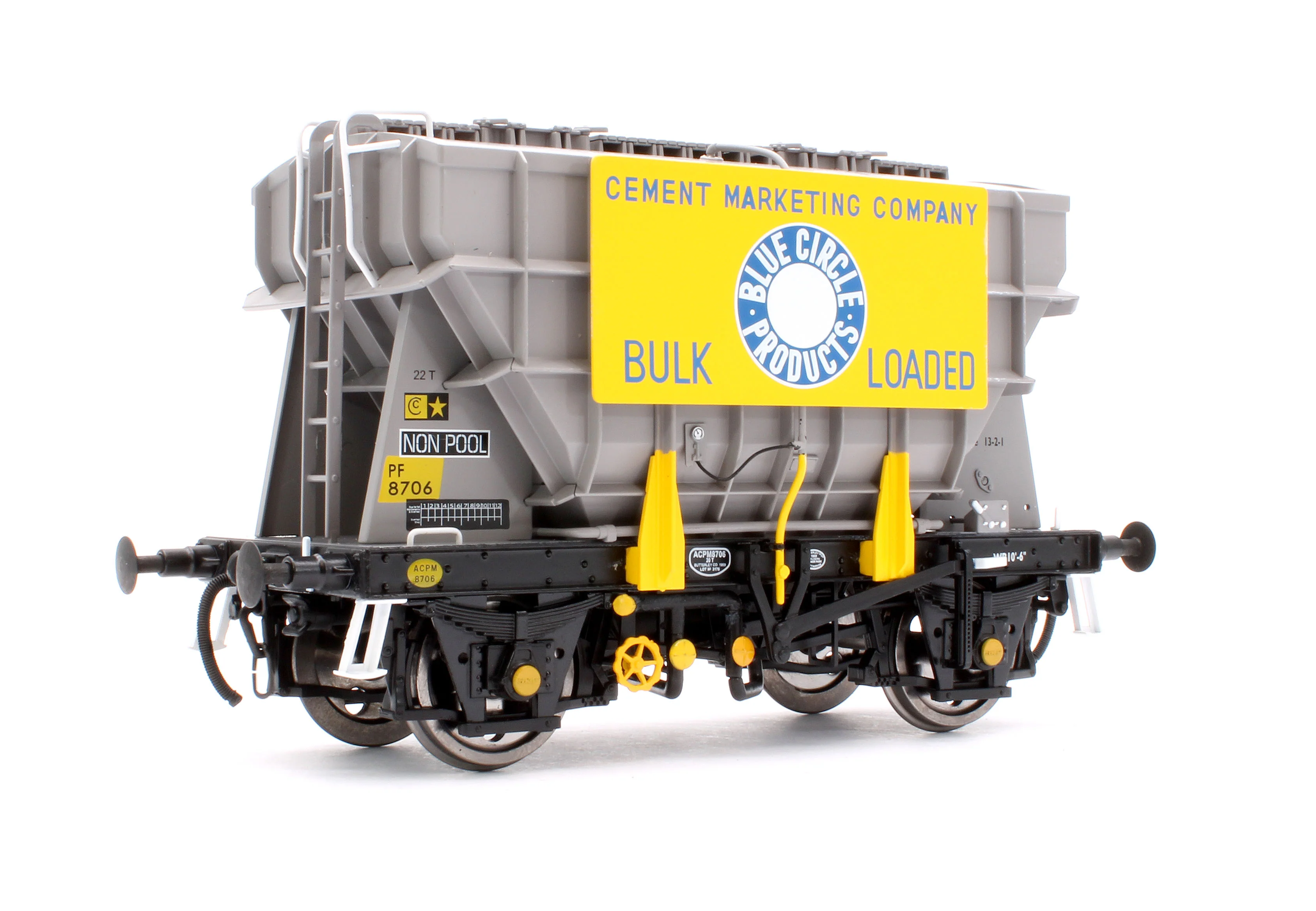 E3008B Presflo Wagon Plain Grey 8706 (TOPS w/Marketing Board)