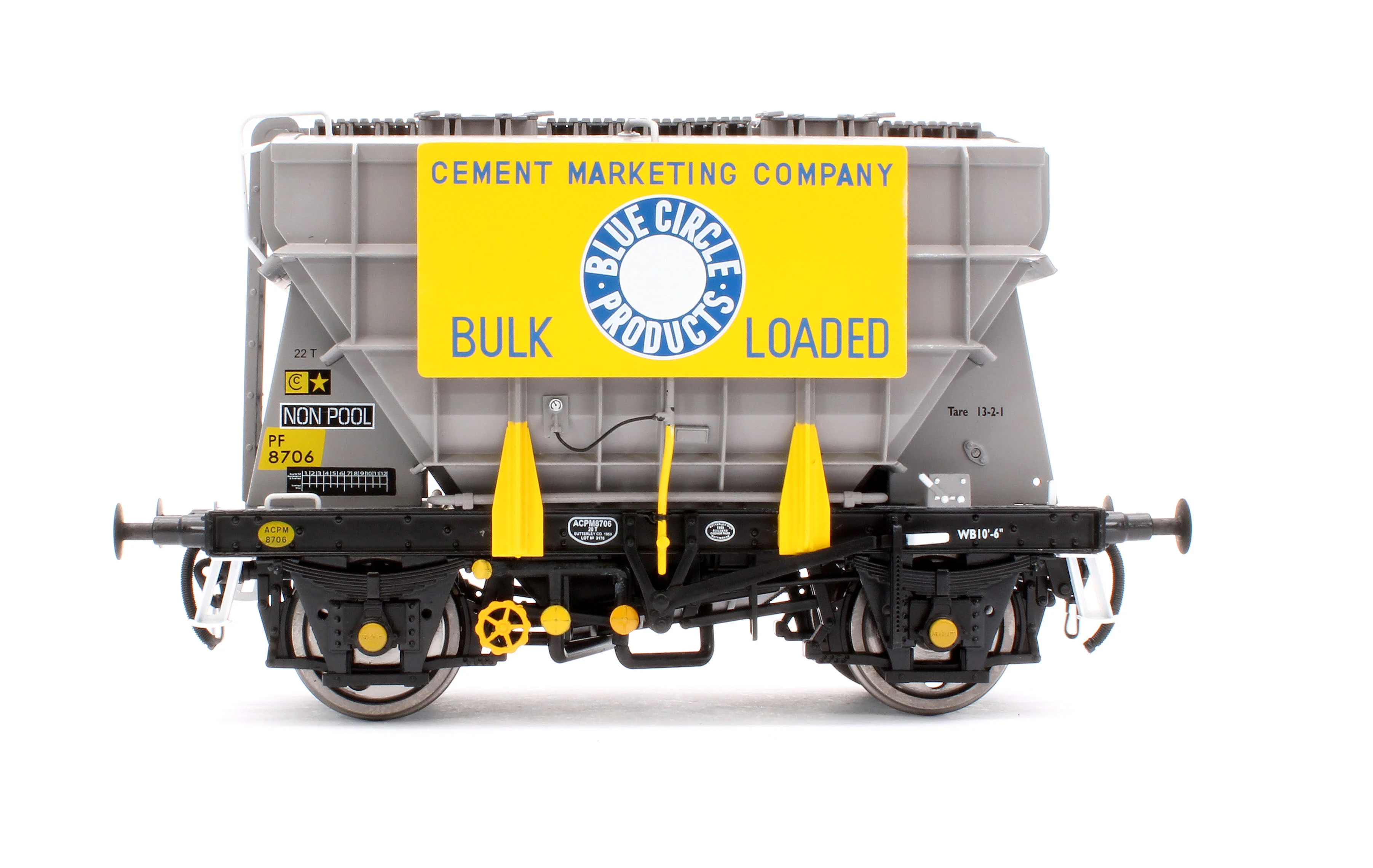 E3008B Presflo Wagon Plain Grey 8706 (TOPS w/Marketing Board) - Image 2