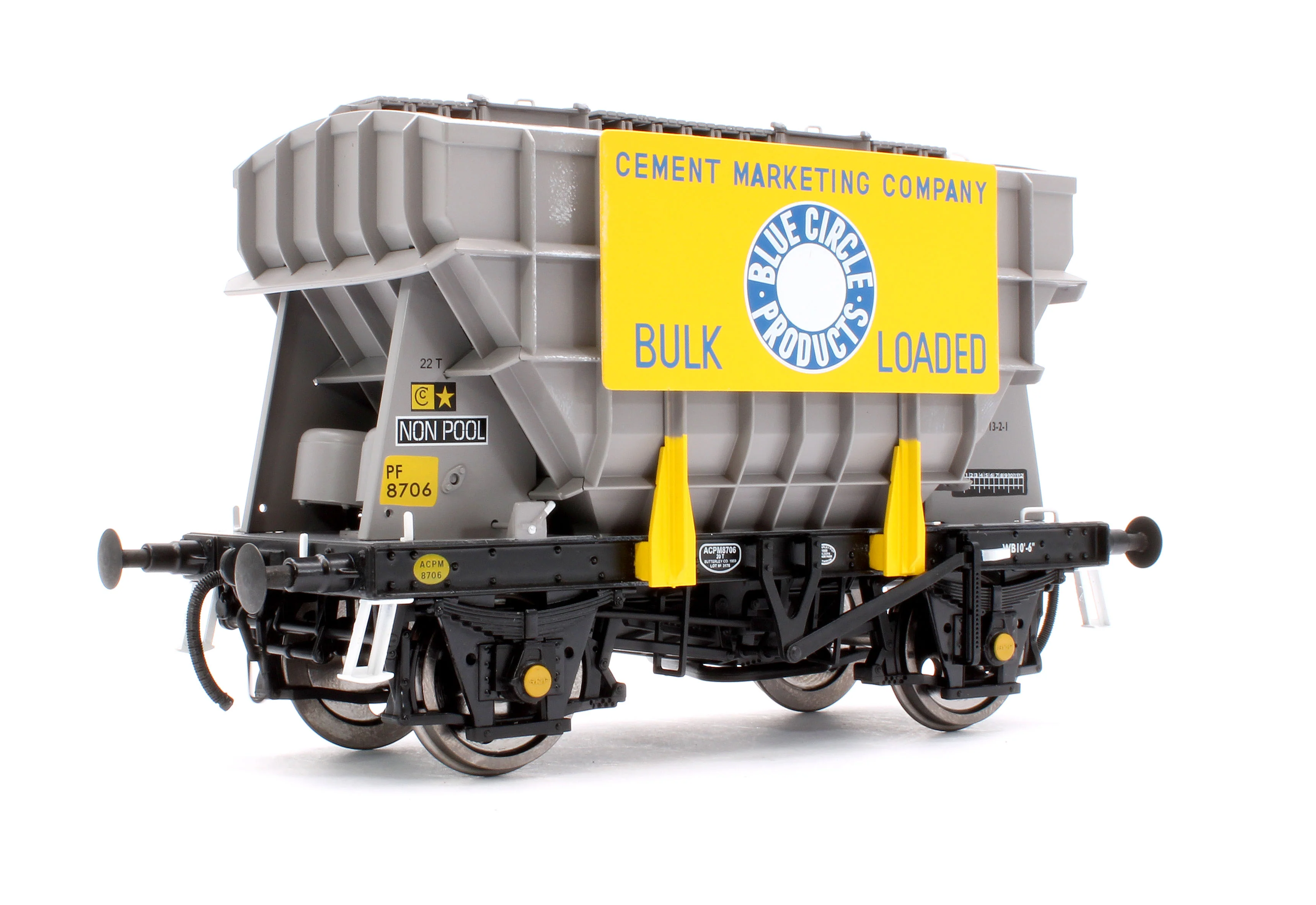 E3008B Presflo Wagon Plain Grey 8706 (TOPS w/Marketing Board) - Image 3