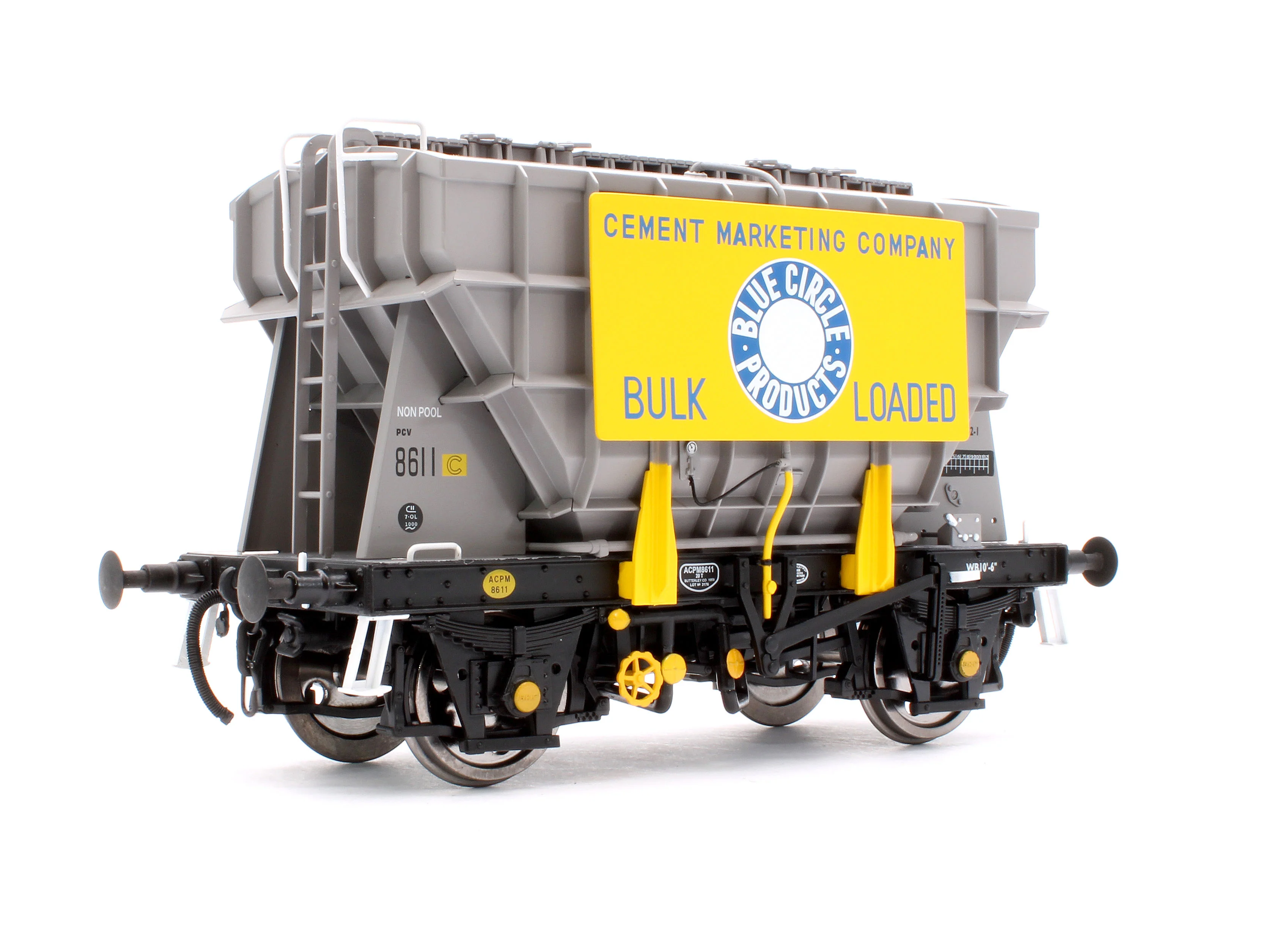 E3008C Presflo Wagon Plain Grey 8611 (TOPS w/Marketing Board)