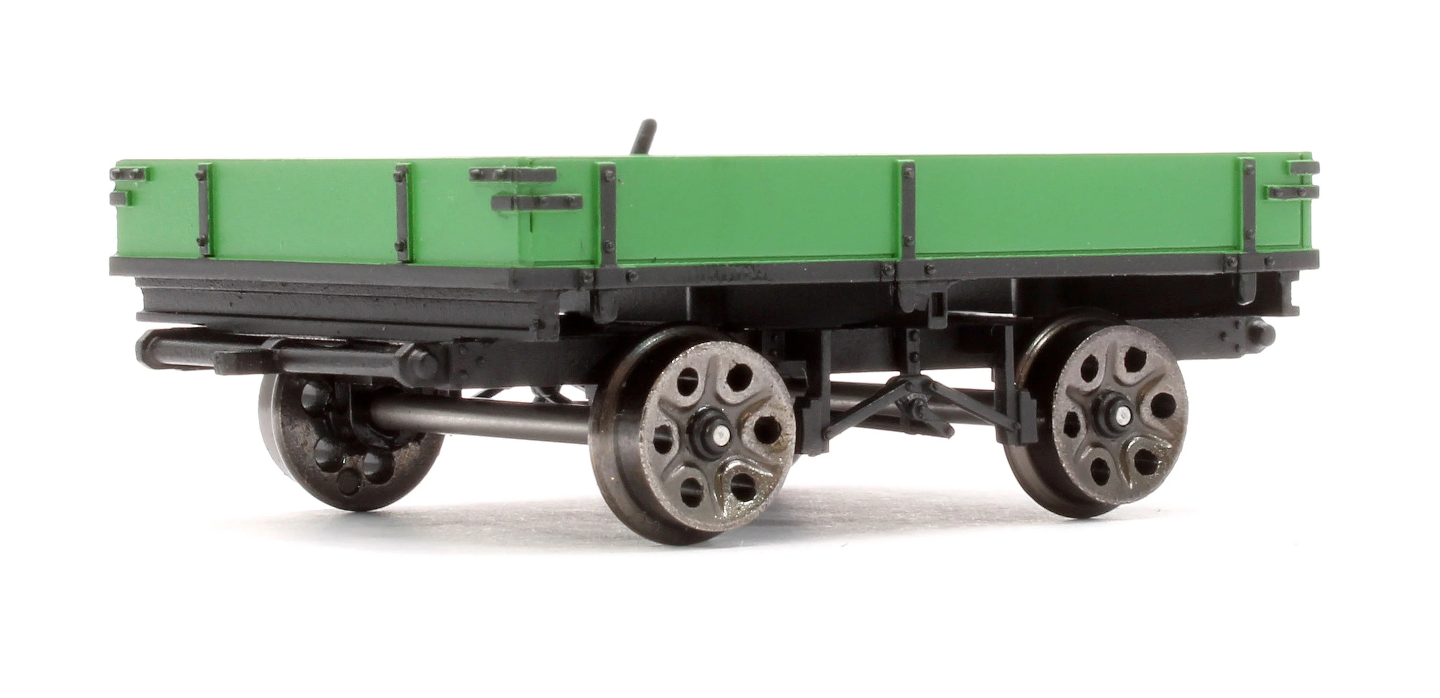 E3022 Wickham Planked Trailer, BR (SR) Green - Image 3