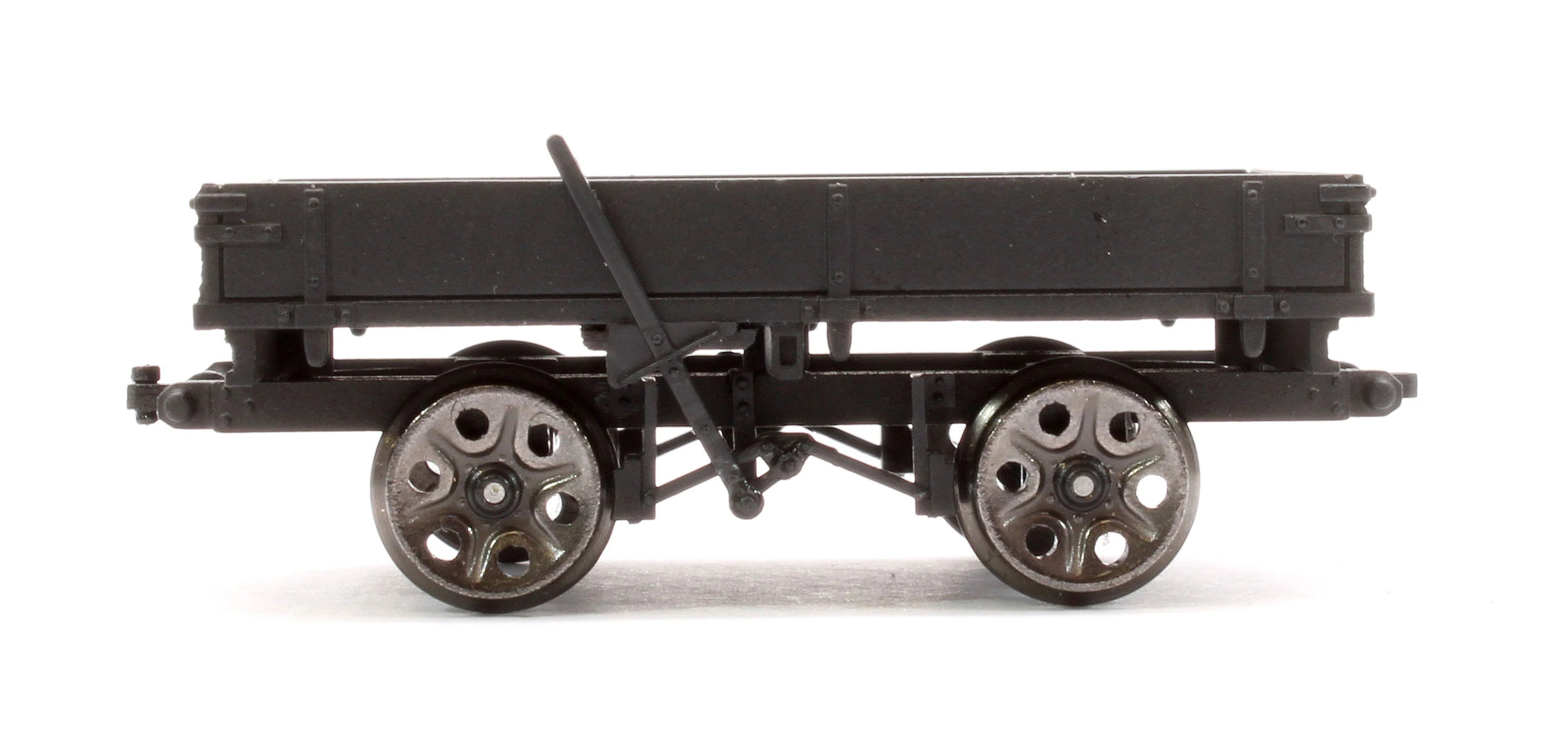 E3025 Wickham Planked Trailer, Plain Black - Image 2